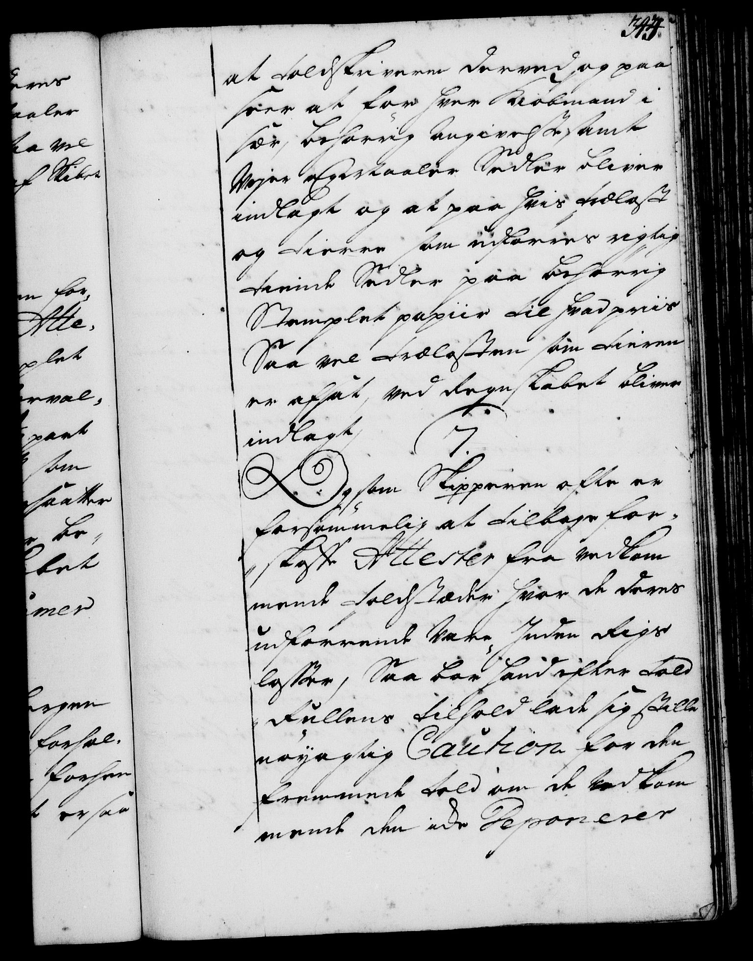 Rentekammeret, Kammerkanselliet, AV/RA-EA-3111/G/Gg/Ggi/L0001: Norsk instruksjonsprotokoll med register (merket RK 53.34), 1720-1729, p. 343