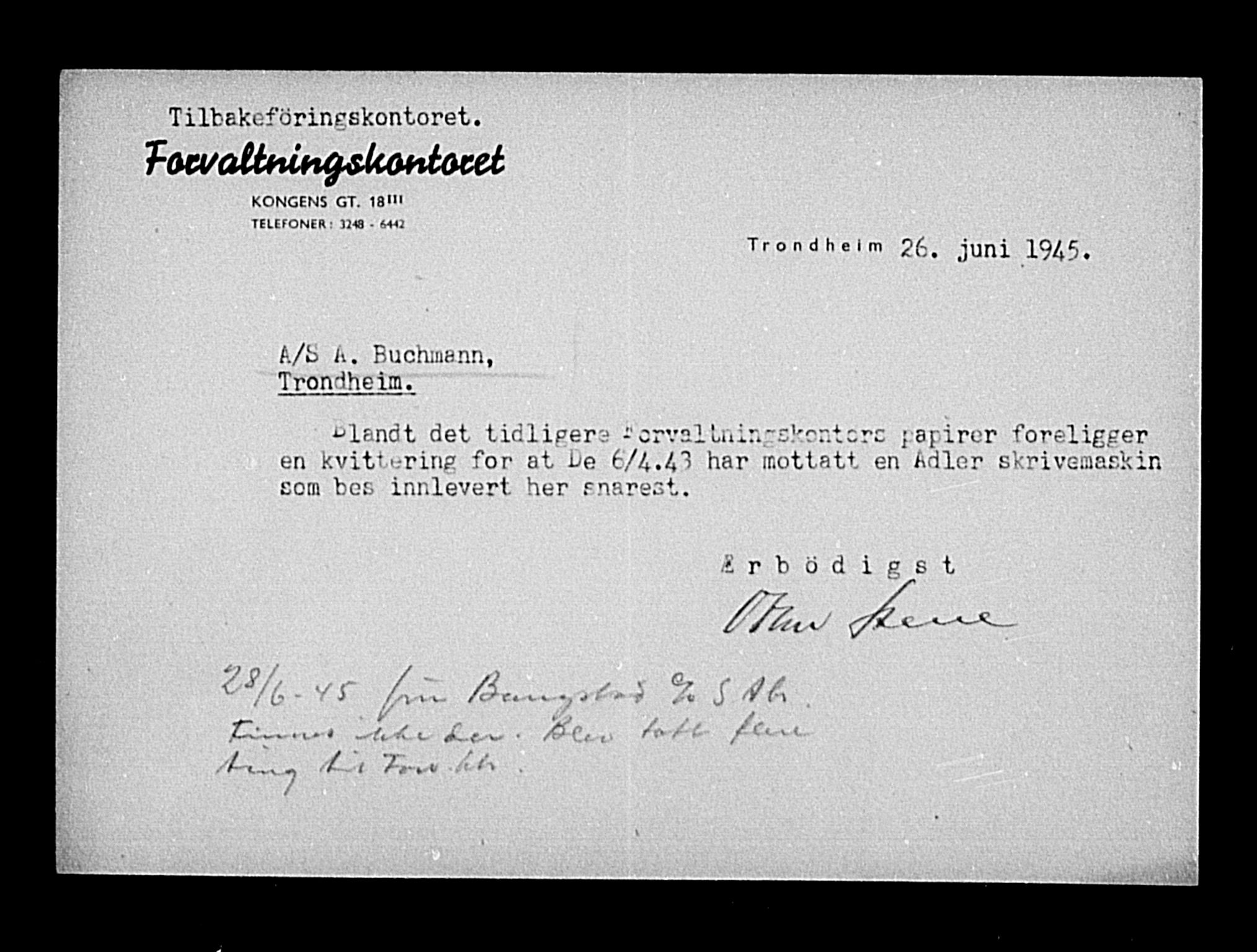 Justisdepartementet, Tilbakeføringskontoret for inndratte formuer, AV/RA-S-1564/H/Hc/Hca/L0893: --, 1945-1947, p. 132