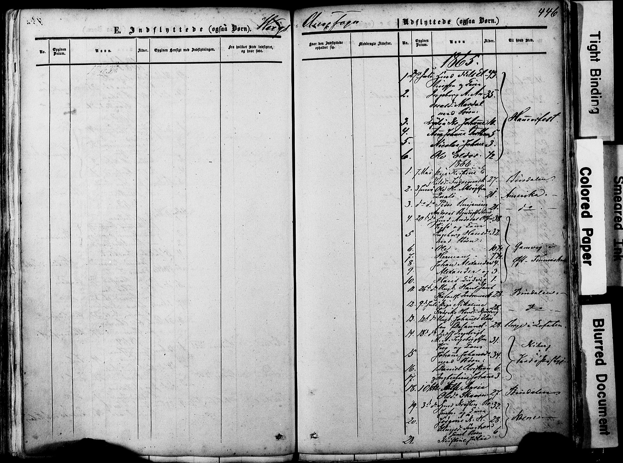 Ministerialprotokoller, klokkerbøker og fødselsregistre - Nordland, AV/SAT-A-1459/812/L0176: Parish register (official) no. 812A05, 1834-1874, p. 446