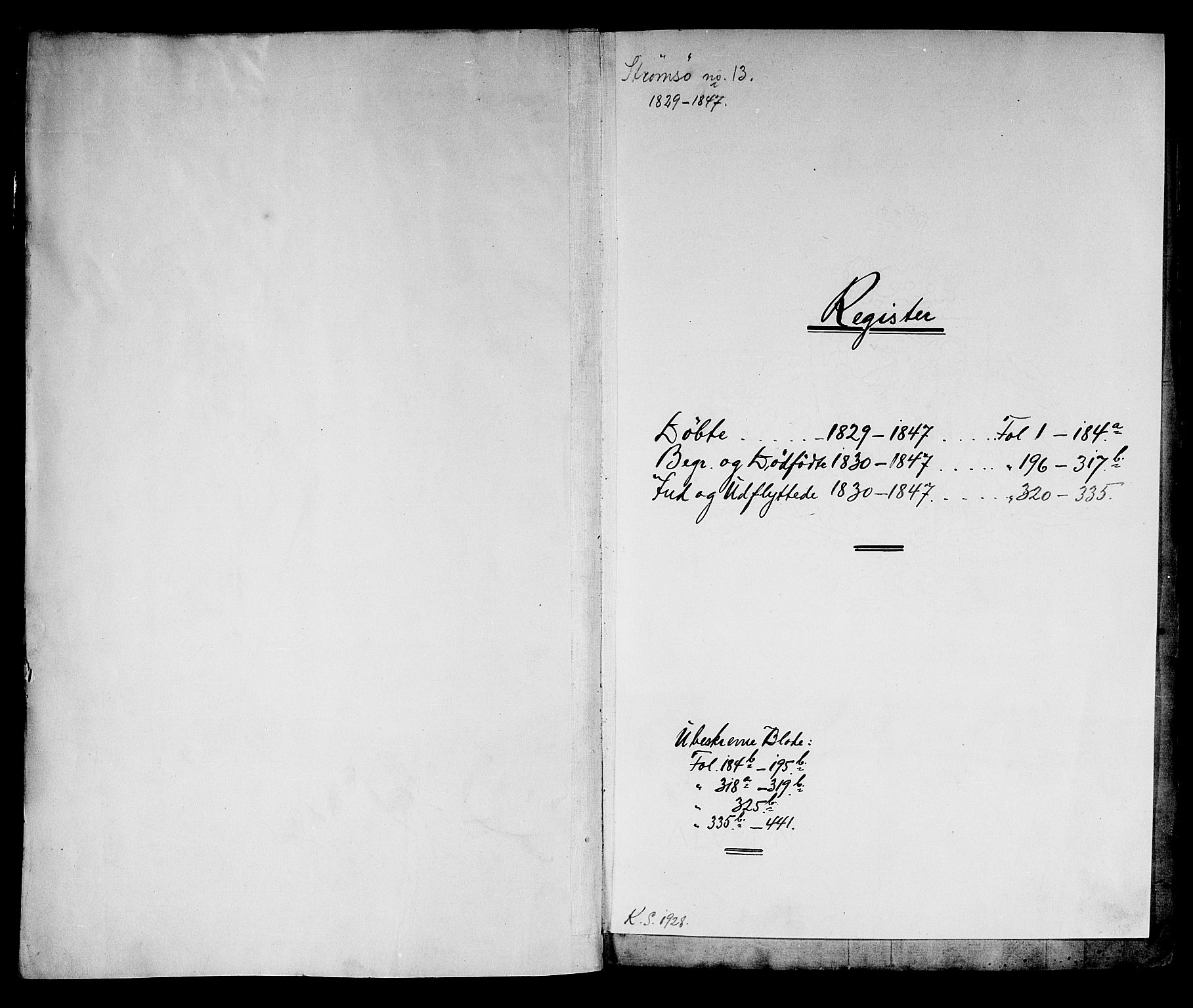 Strømsø kirkebøker, SAKO/A-246/F/Fa/L0012: Parish register (official) no. I 12, 1830-1847