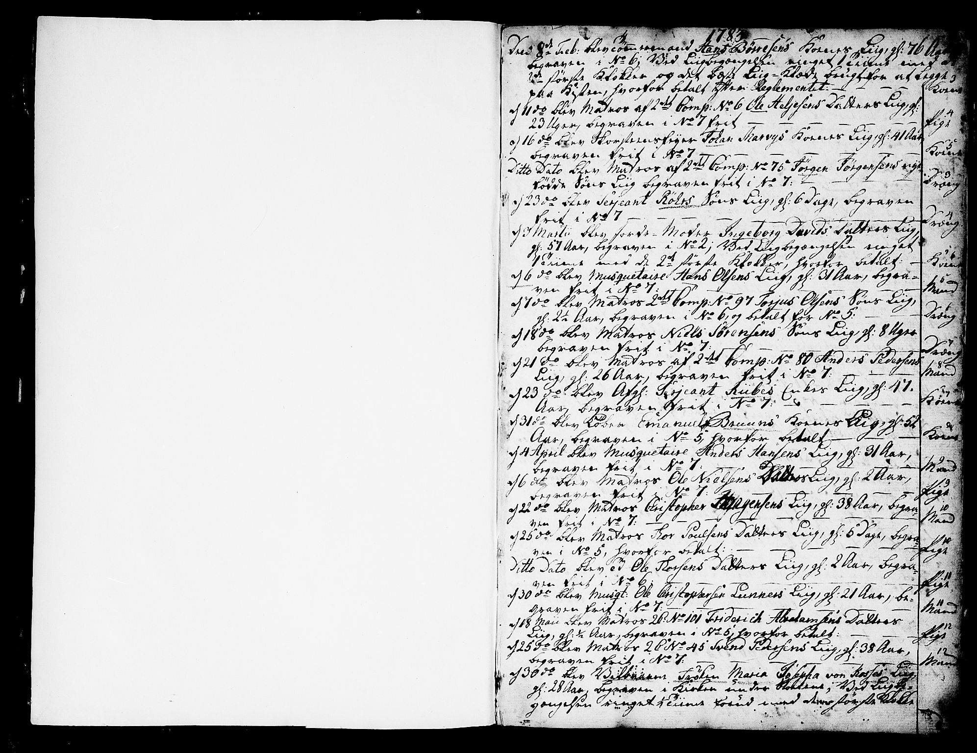 Stavern kirkebøker, SAKO/A-318/F/Fa/L0003: Parish register (official) no. 3, 1783-1809, p. 1