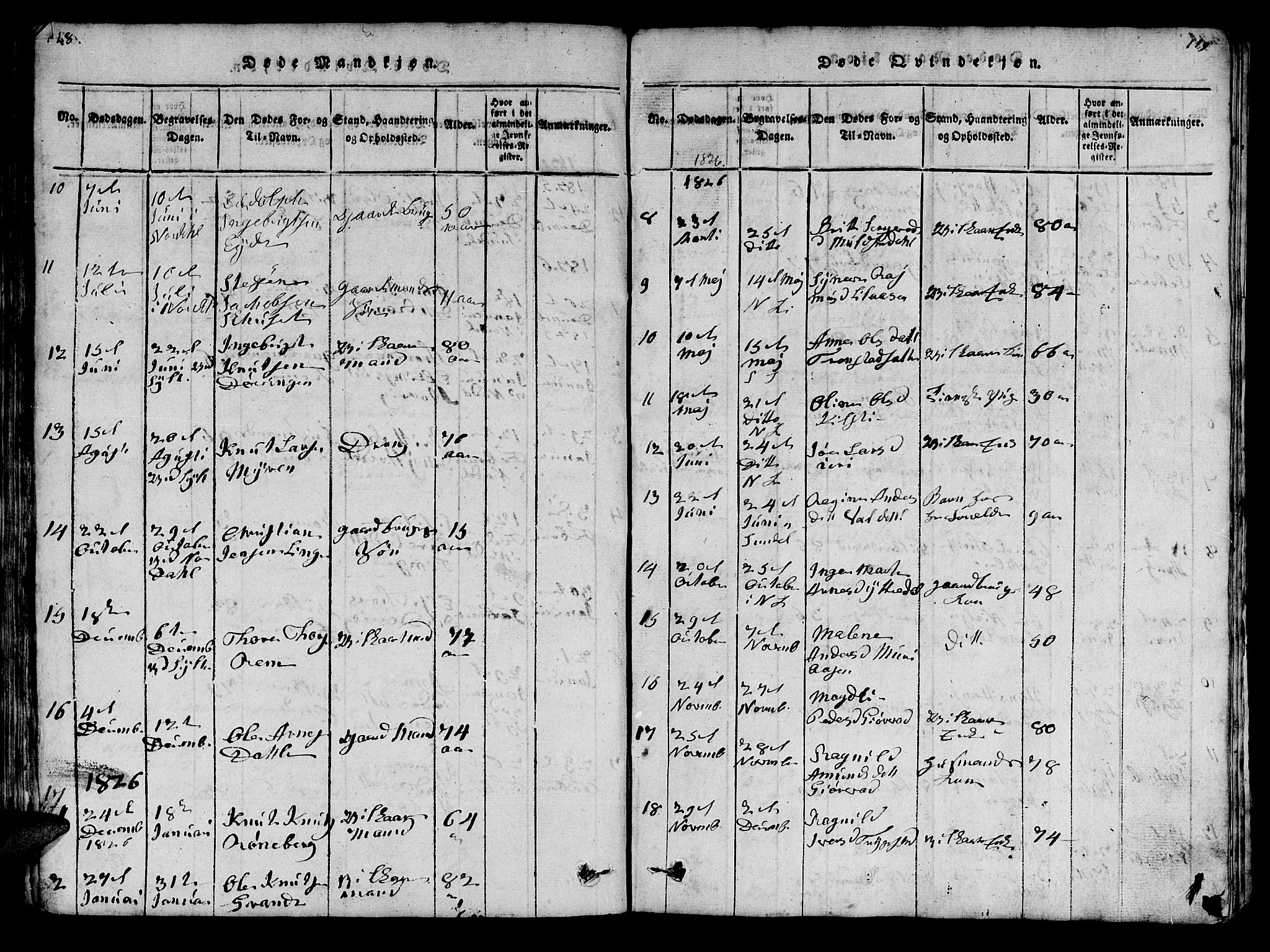 Ministerialprotokoller, klokkerbøker og fødselsregistre - Møre og Romsdal, SAT/A-1454/519/L0246: Parish register (official) no. 519A05, 1817-1834, p. 218-219