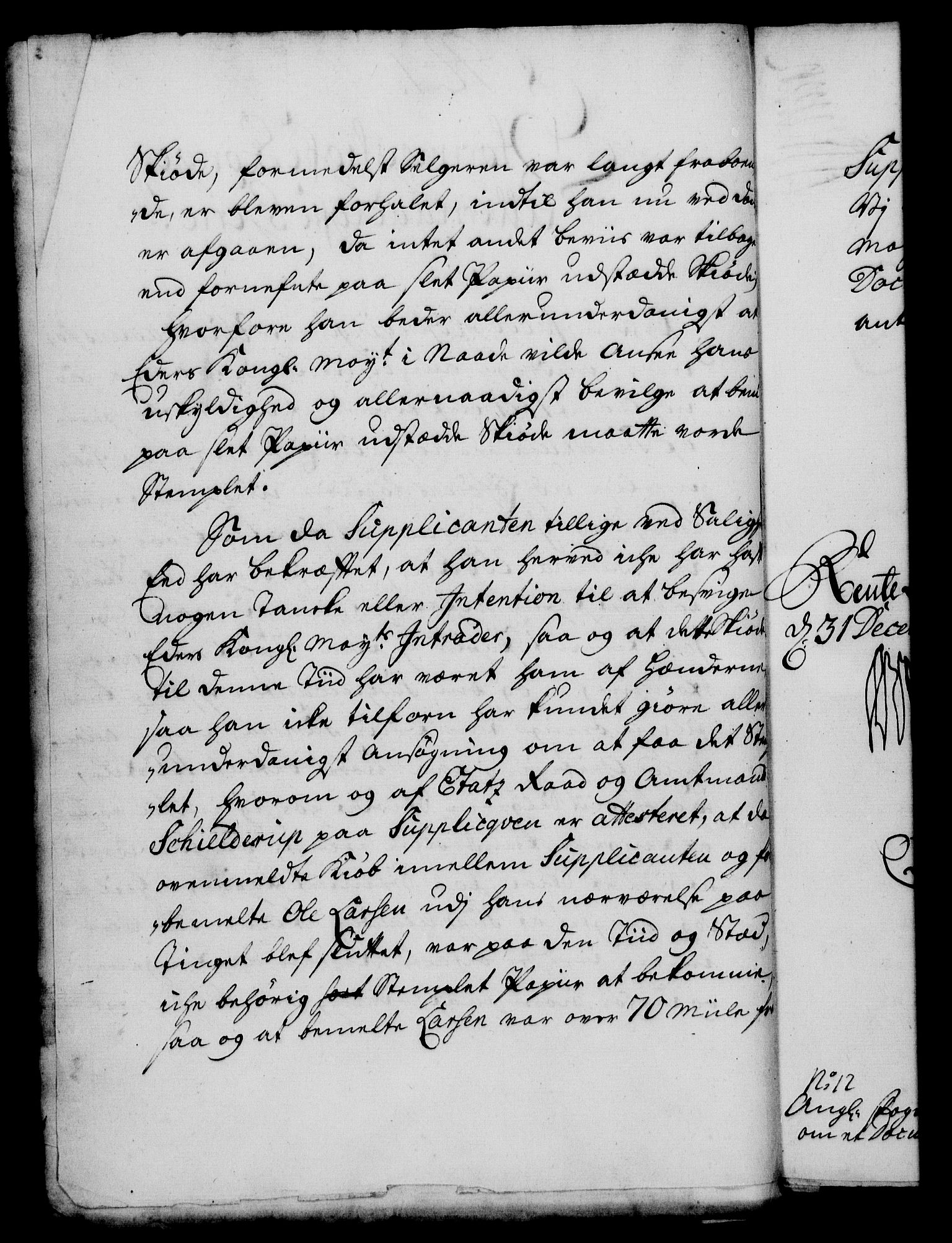 Rentekammeret, Kammerkanselliet, RA/EA-3111/G/Gf/Gfa/L0016: Norsk relasjons- og resolusjonsprotokoll (merket RK 52.16), 1733, p. 27