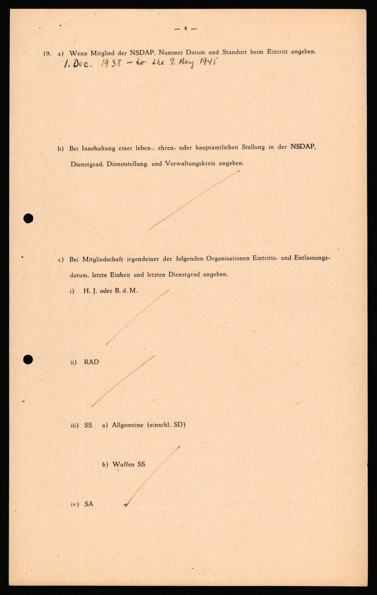 Forsvaret, Forsvarets overkommando II, RA/RAFA-3915/D/Db/L0041: CI Questionaires.  Diverse nasjonaliteter., 1945-1946, p. 529