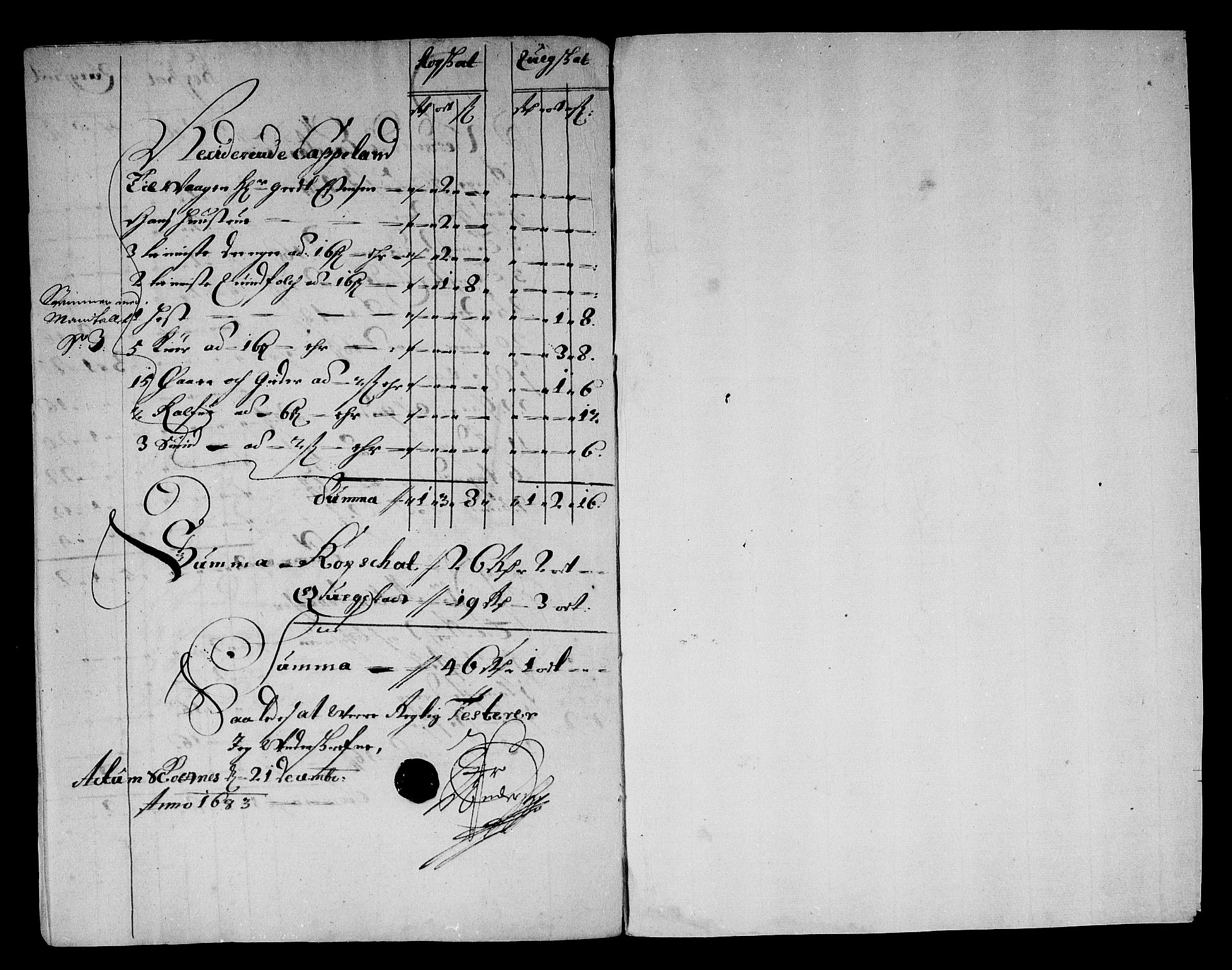 Rentekammeret inntil 1814, Reviderte regnskaper, Stiftamtstueregnskaper, Trondheim stiftamt og Nordland amt, RA/EA-6044/R/Rg/L0074: Trondheim stiftamt og Nordland amt, 1683