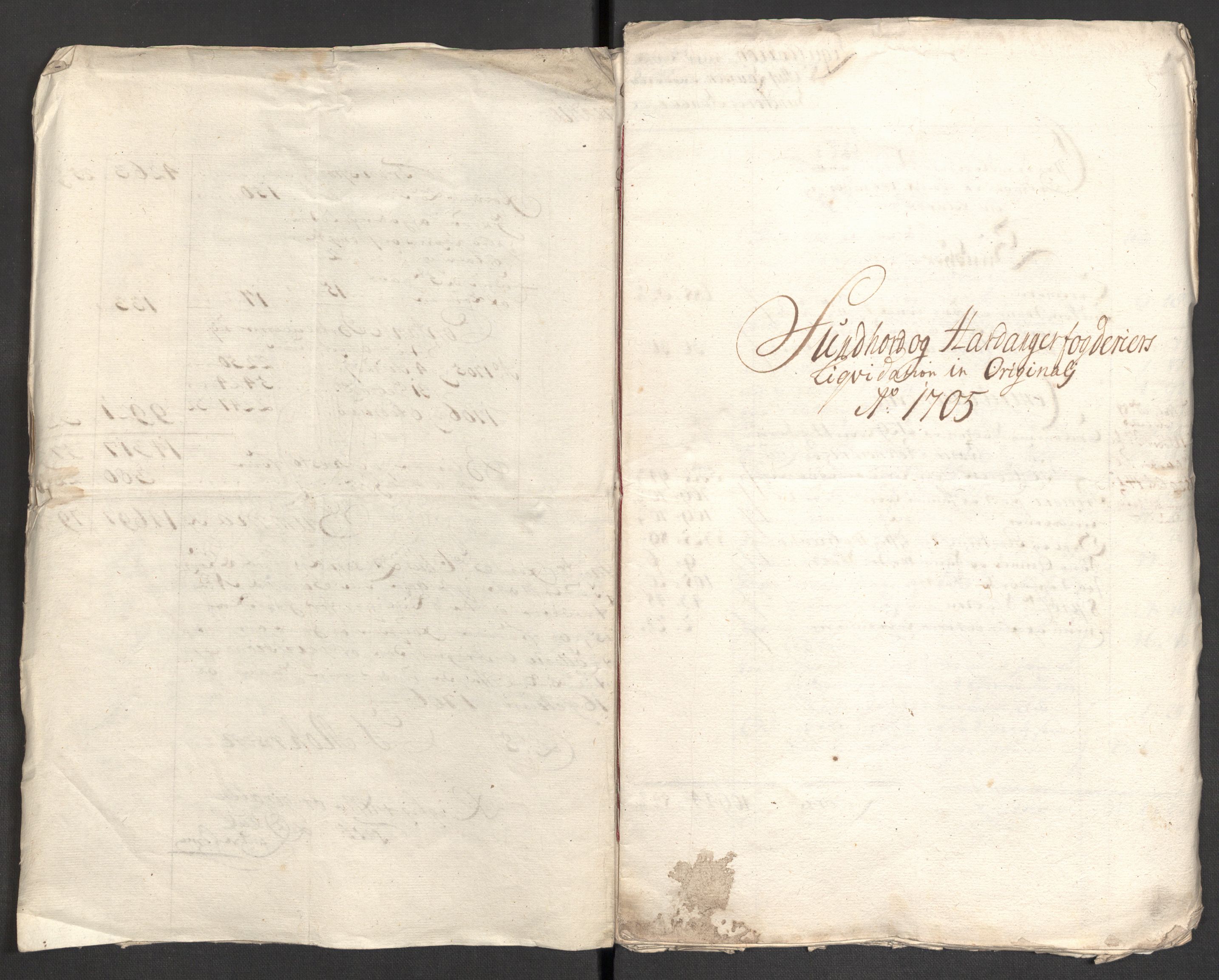 Rentekammeret inntil 1814, Reviderte regnskaper, Fogderegnskap, AV/RA-EA-4092/R48/L2983: Fogderegnskap Sunnhordland og Hardanger, 1705, p. 9