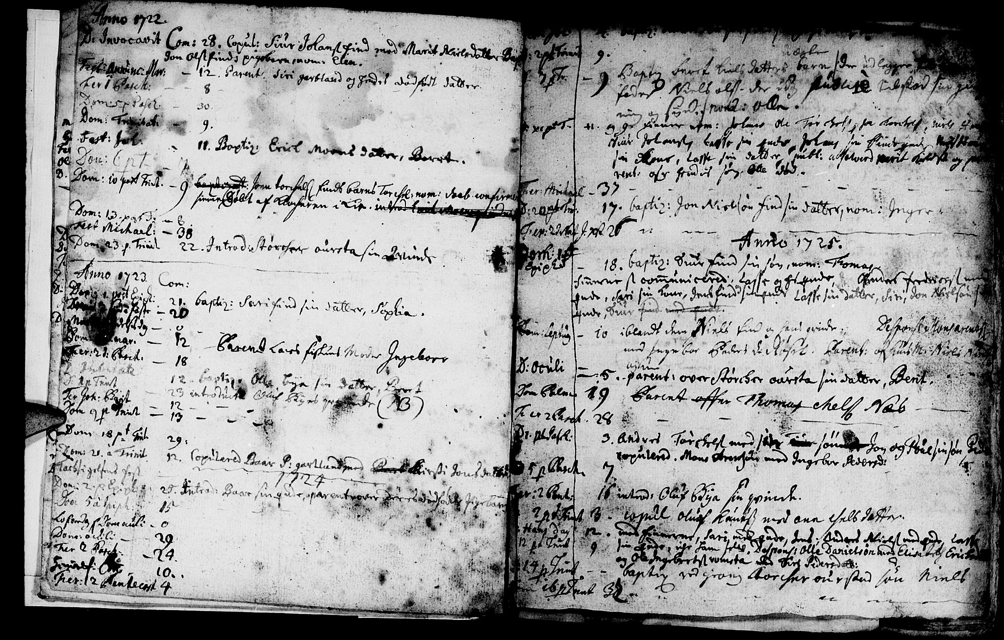 Ministerialprotokoller, klokkerbøker og fødselsregistre - Nord-Trøndelag, SAT/A-1458/759/L0525: Parish register (official) no. 759A01, 1706-1748, p. 5
