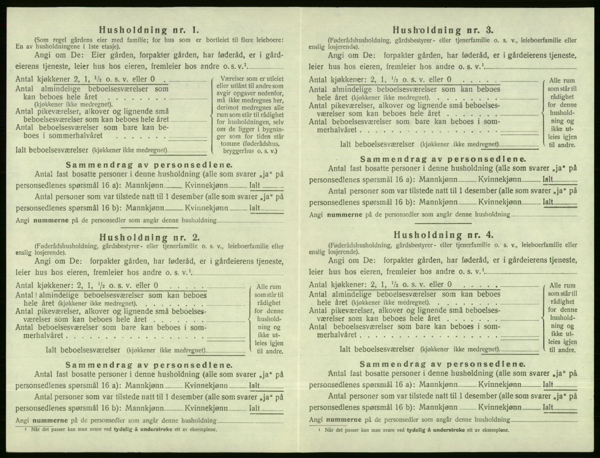 SAB, 1920 census for Evanger, 1920, p. 614