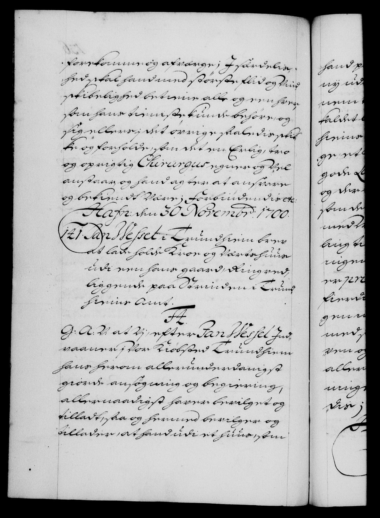 Danske Kanselli 1572-1799, RA/EA-3023/F/Fc/Fca/Fcaa/L0018: Norske registre, 1699-1703, p. 136b