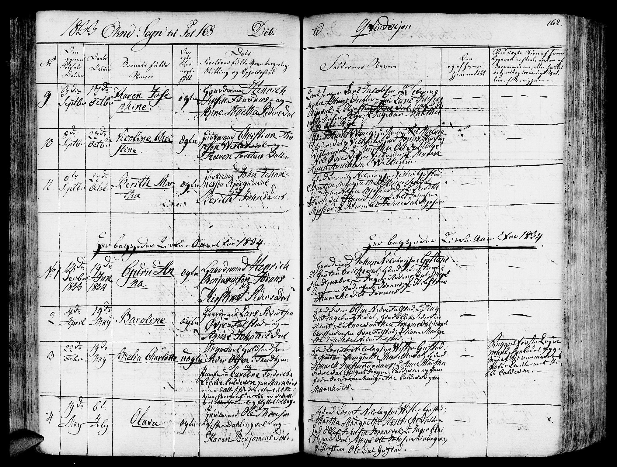 Ministerialprotokoller, klokkerbøker og fødselsregistre - Nord-Trøndelag, SAT/A-1458/717/L0152: Parish register (official) no. 717A05 /2, 1828-1836, p. 162