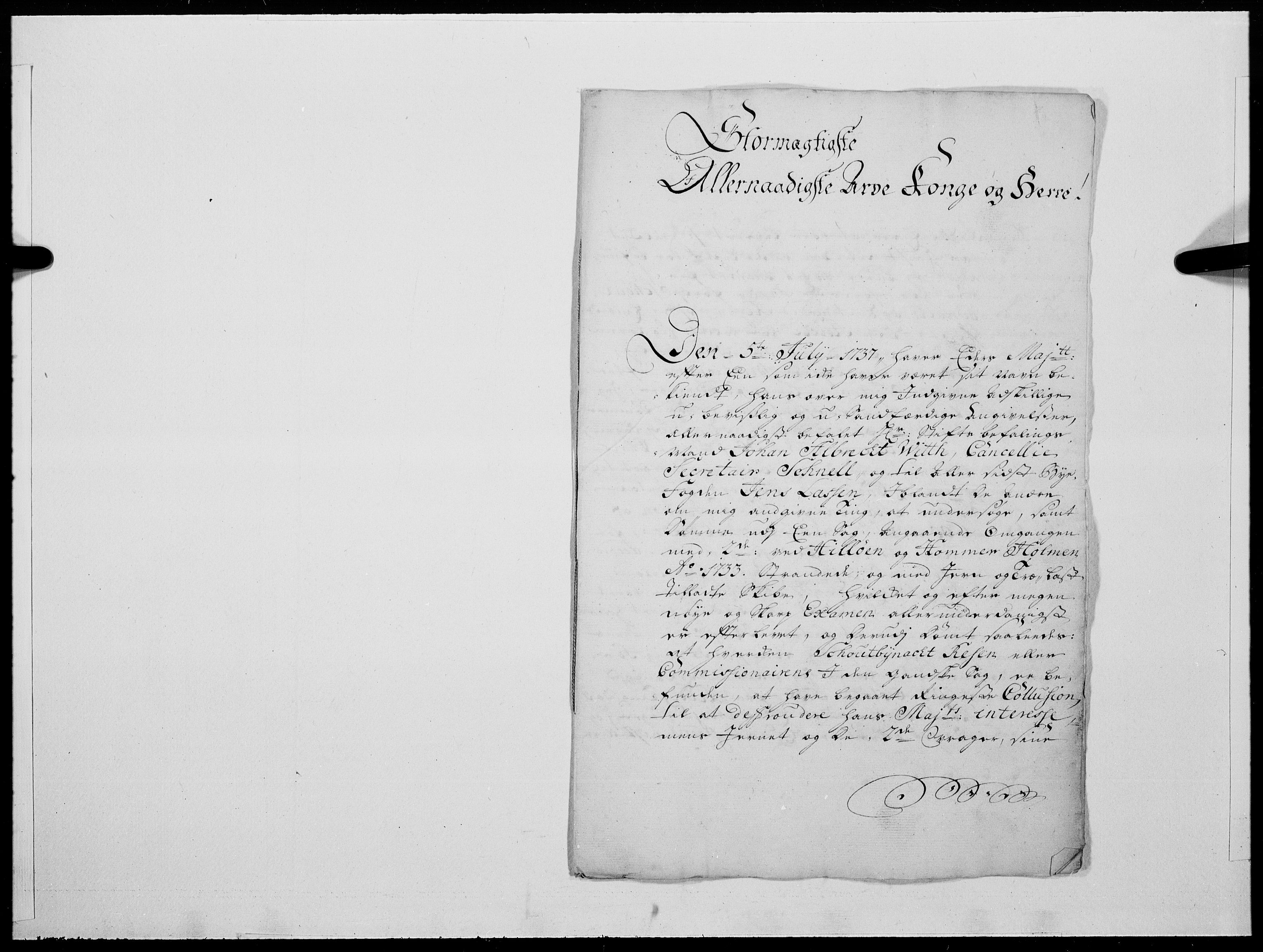 Danske Kanselli 1572-1799, AV/RA-EA-3023/F/Fc/Fcc/Fcca/L0130: Norske innlegg 1572-1799, 1739, p. 350