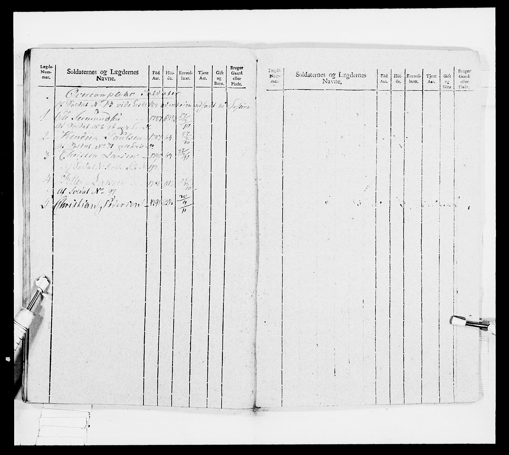 Generalitets- og kommissariatskollegiet, Det kongelige norske kommissariatskollegium, AV/RA-EA-5420/E/Eh/L0033: Nordafjelske gevorbne infanteriregiment, 1810, p. 354