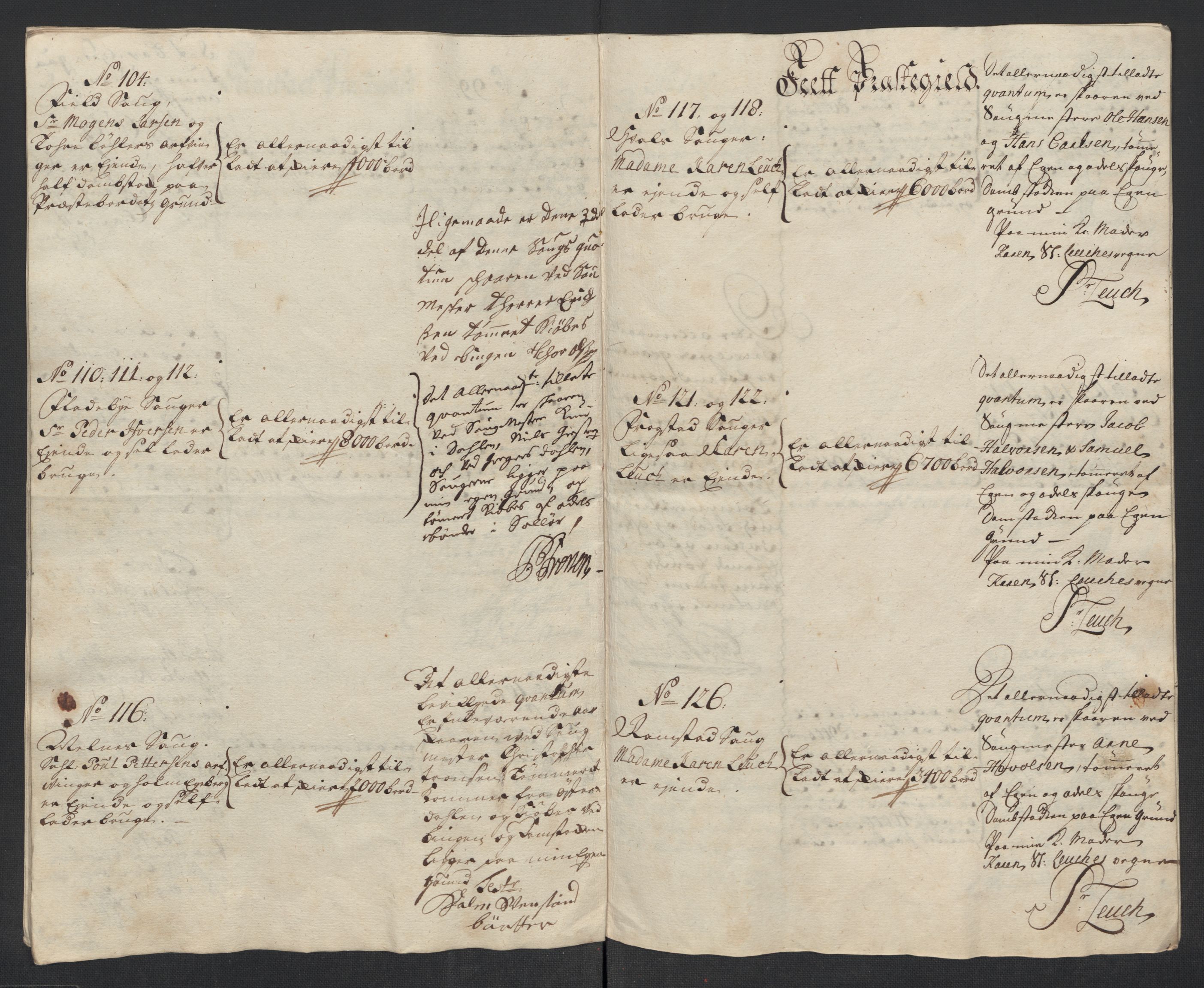Rentekammeret inntil 1814, Reviderte regnskaper, Fogderegnskap, AV/RA-EA-4092/R11/L0599: Fogderegnskap Nedre Romerike, 1717, p. 122