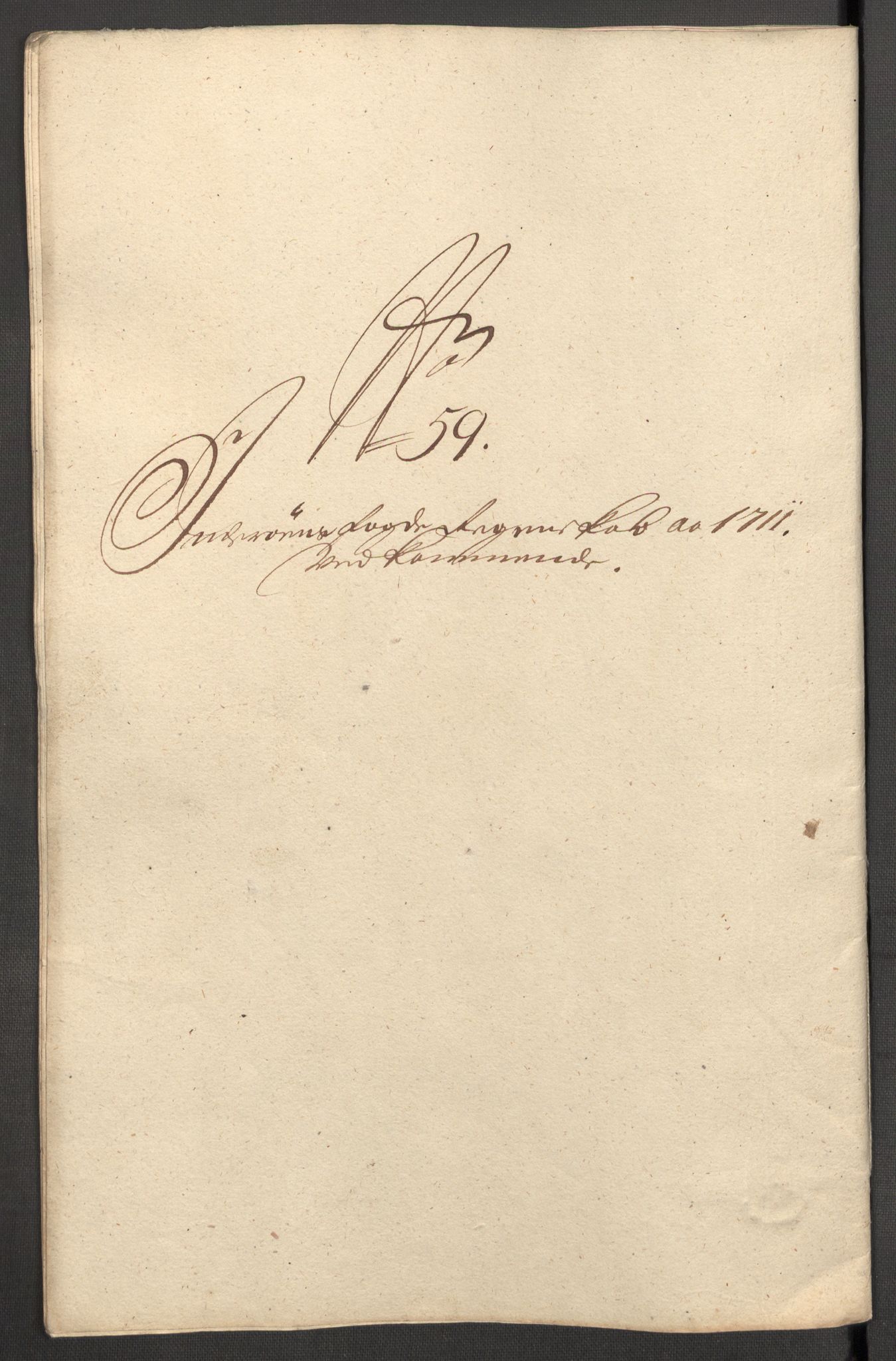 Rentekammeret inntil 1814, Reviderte regnskaper, Fogderegnskap, RA/EA-4092/R63/L4319: Fogderegnskap Inderøy, 1711, p. 324