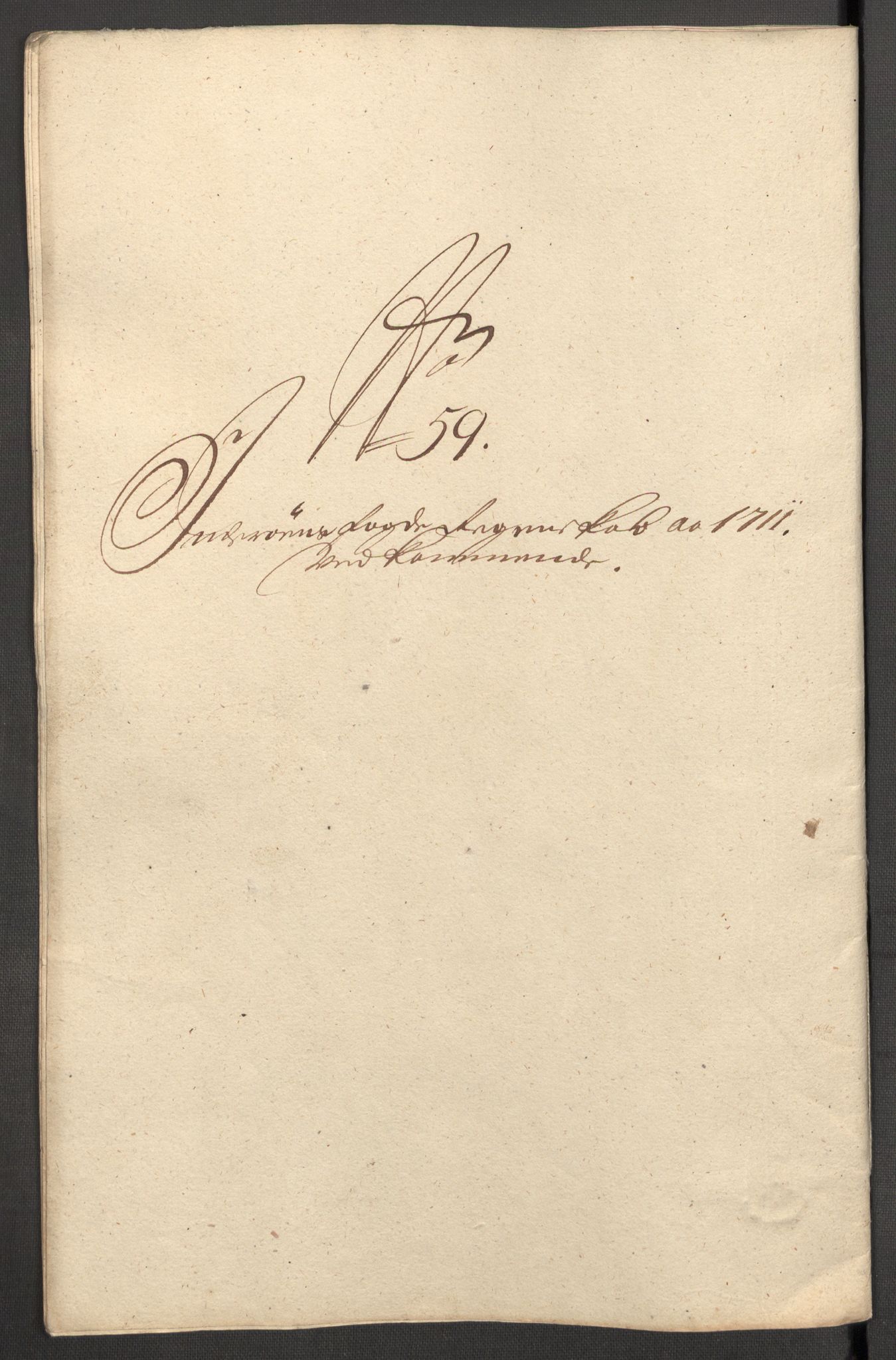 Rentekammeret inntil 1814, Reviderte regnskaper, Fogderegnskap, AV/RA-EA-4092/R63/L4319: Fogderegnskap Inderøy, 1711, p. 324
