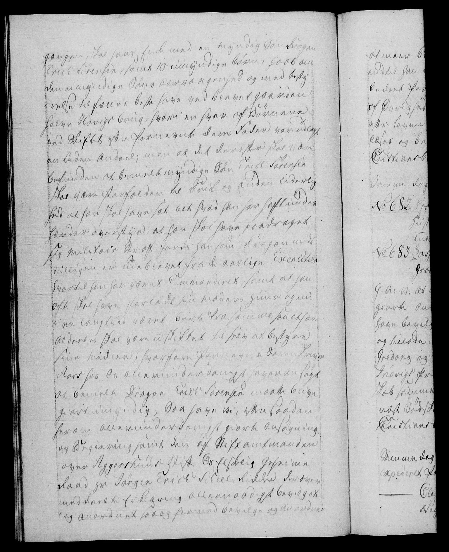 Danske Kanselli 1572-1799, RA/EA-3023/F/Fc/Fca/Fcaa/L0051: Norske registre, 1786-1787, p. 342b