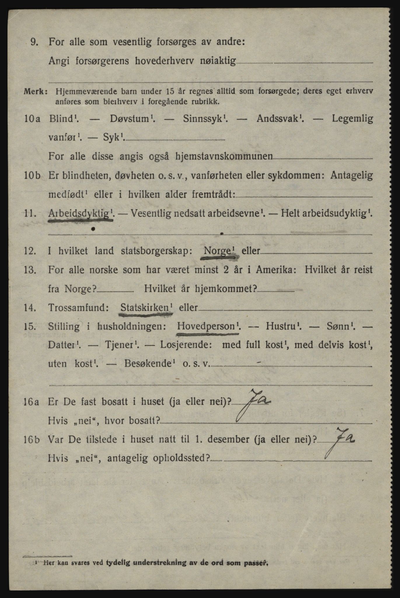 SAO, 1920 census for Idd, 1920, p. 10928