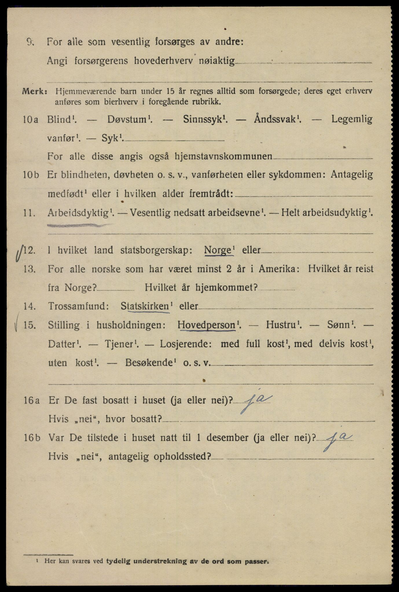 SAO, 1920 census for Kristiania, 1920, p. 283300