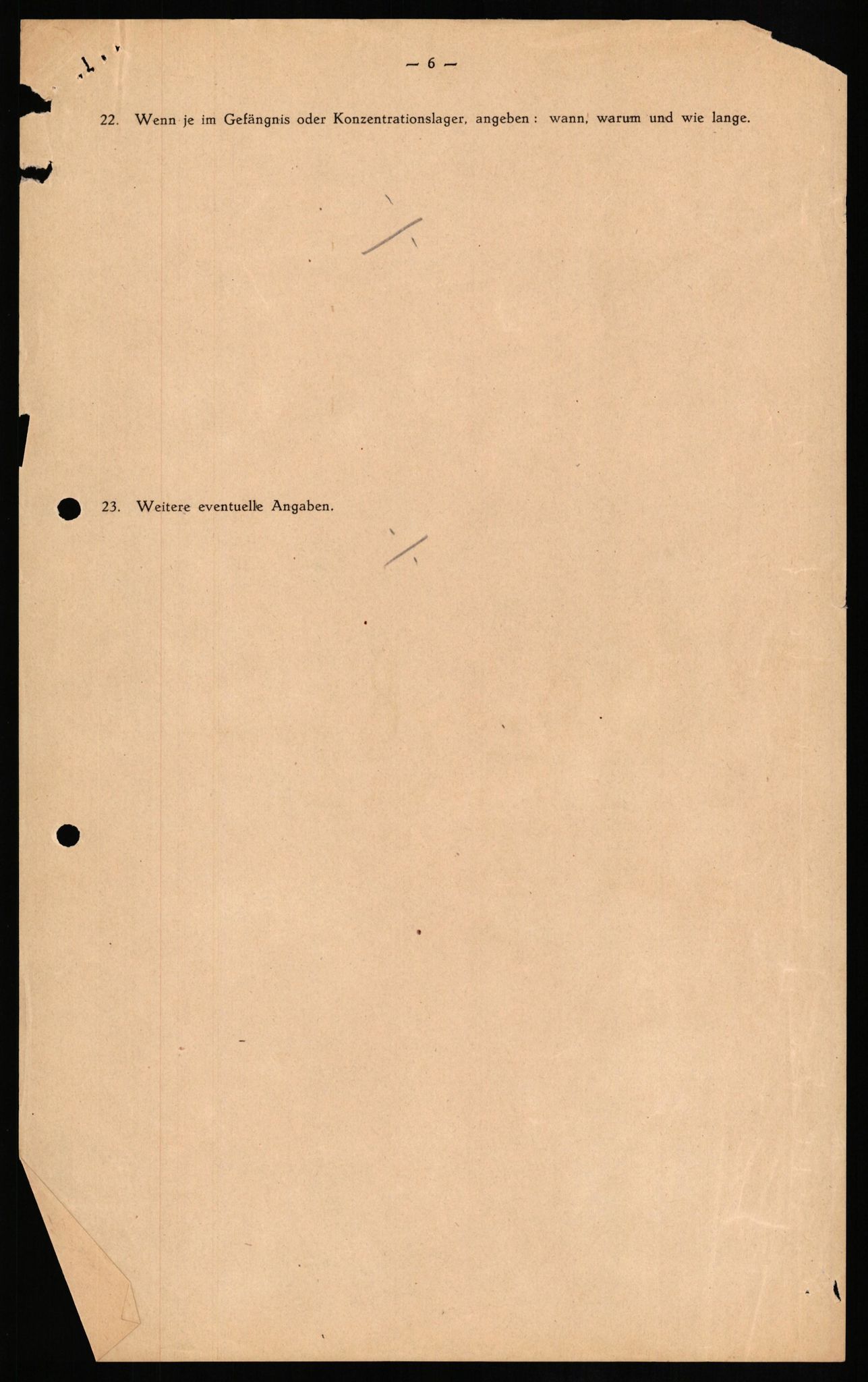 Forsvaret, Forsvarets overkommando II, AV/RA-RAFA-3915/D/Db/L0015: CI Questionaires. Tyske okkupasjonsstyrker i Norge. Tyskere., 1945-1946, p. 221