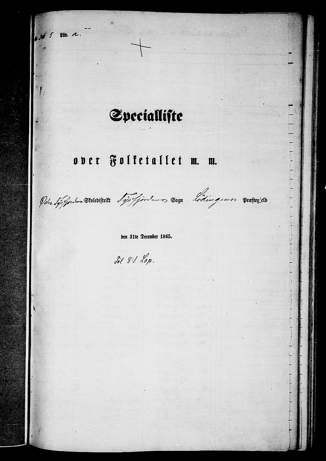 RA, 1865 census for Lødingen, 1865, p. 105