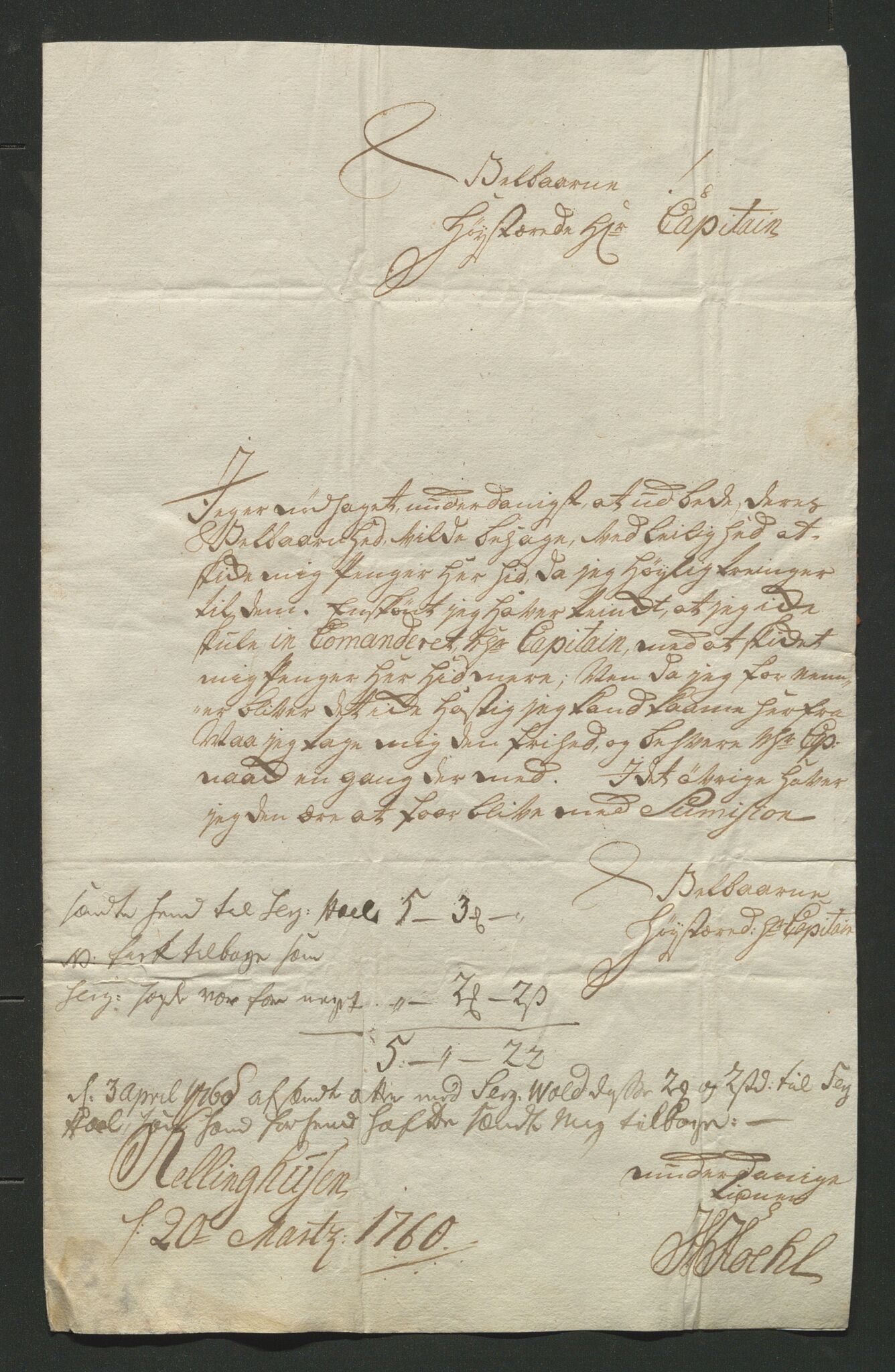 Åker i Vang, Hedmark, og familien Todderud, AV/SAH-ARK-010/J/Jc/L0002: Korrespondanse, 1753-1762, p. 297