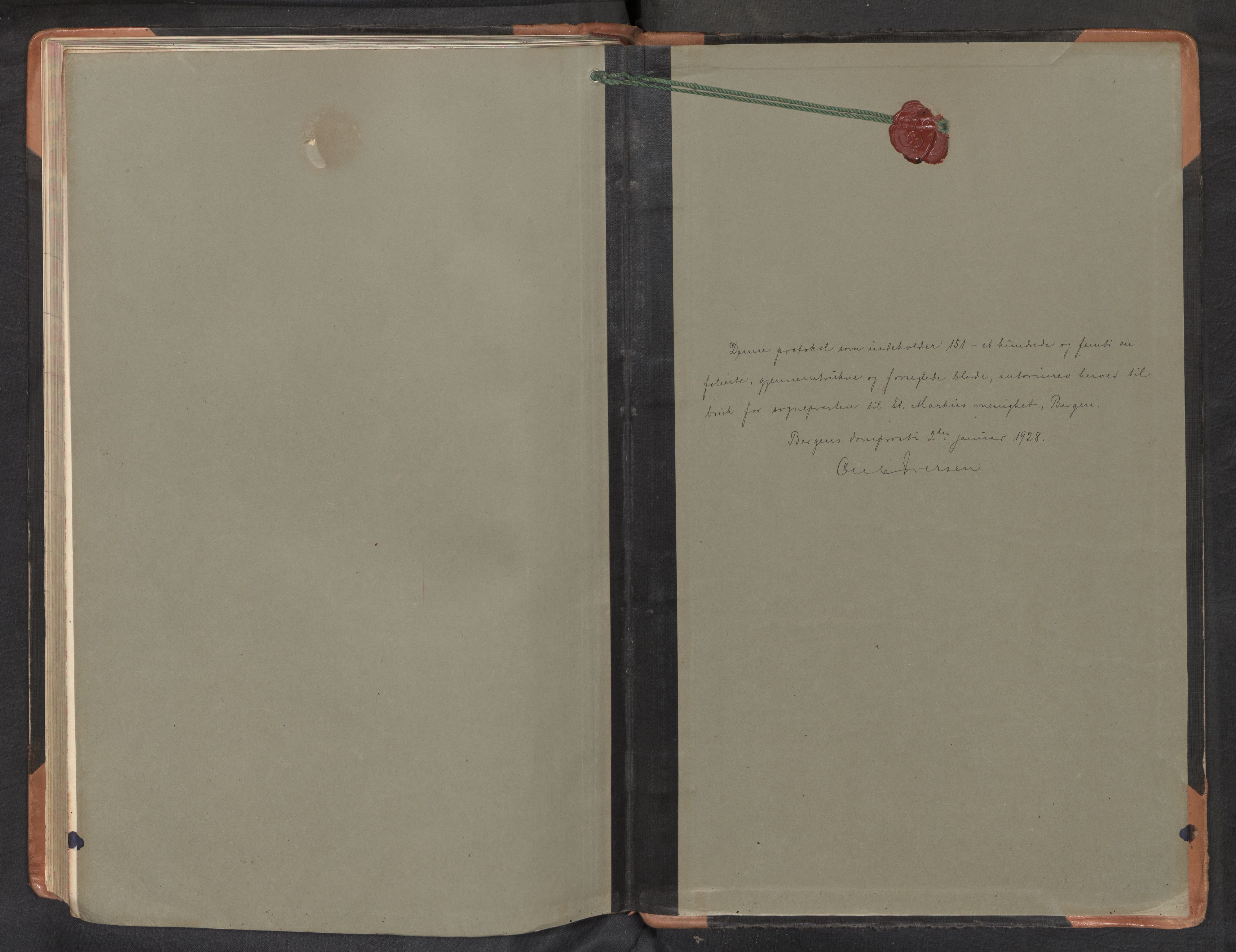 St. Markus sokneprestembete, AV/SAB-A-99935: Parish register (official) no. C 1, 1924-1947