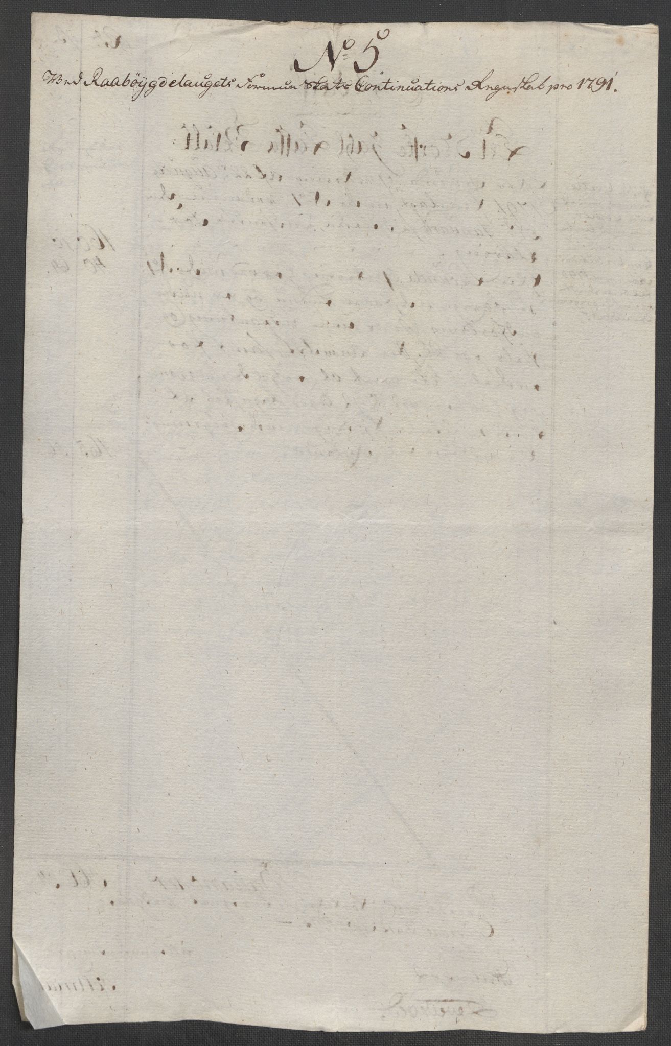 Rentekammeret inntil 1814, Reviderte regnskaper, Mindre regnskaper, AV/RA-EA-4068/Rf/Rfe/L0040: Ryfylke fogderi, Råbyggelaget fogderi, Salten fogderi, 1789, p. 202