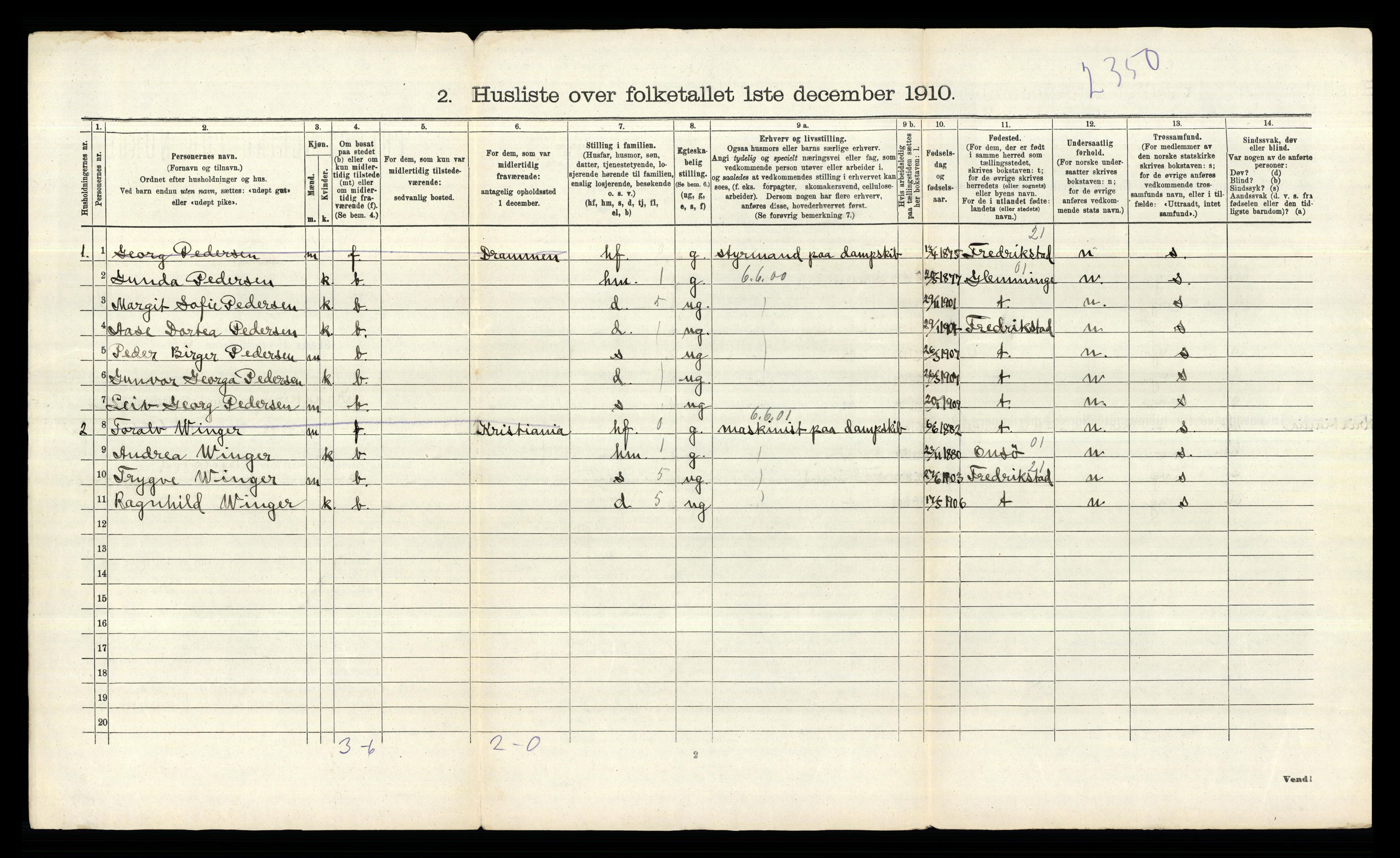 RA, 1910 census for Kråkerøy, 1910, p. 39