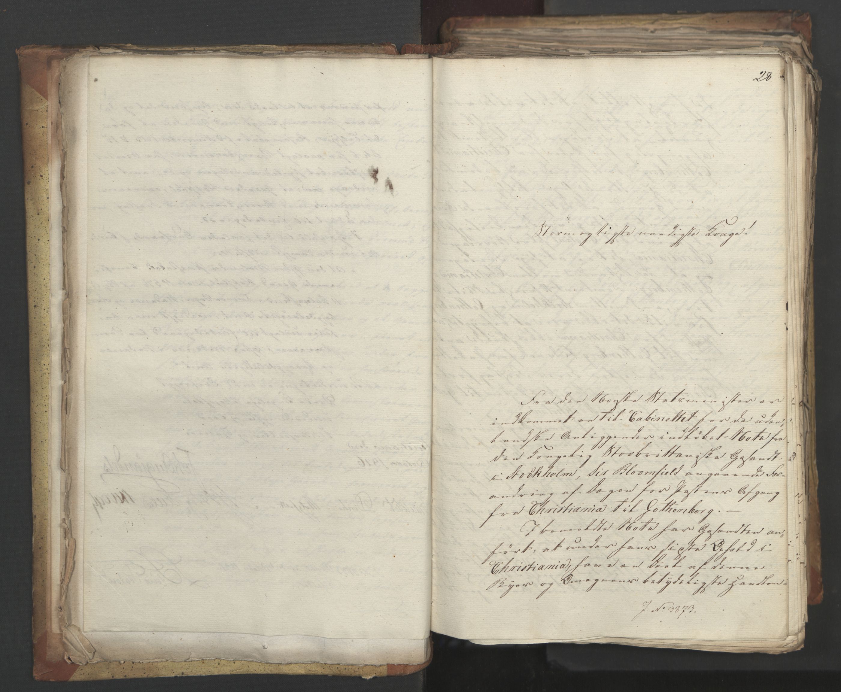 Statsrådsavdelingen i Stockholm, AV/RA-S-1003/D/Da/L0049: Regjeringsinnstillinger nr. 3860-4086, 1826, p. 32
