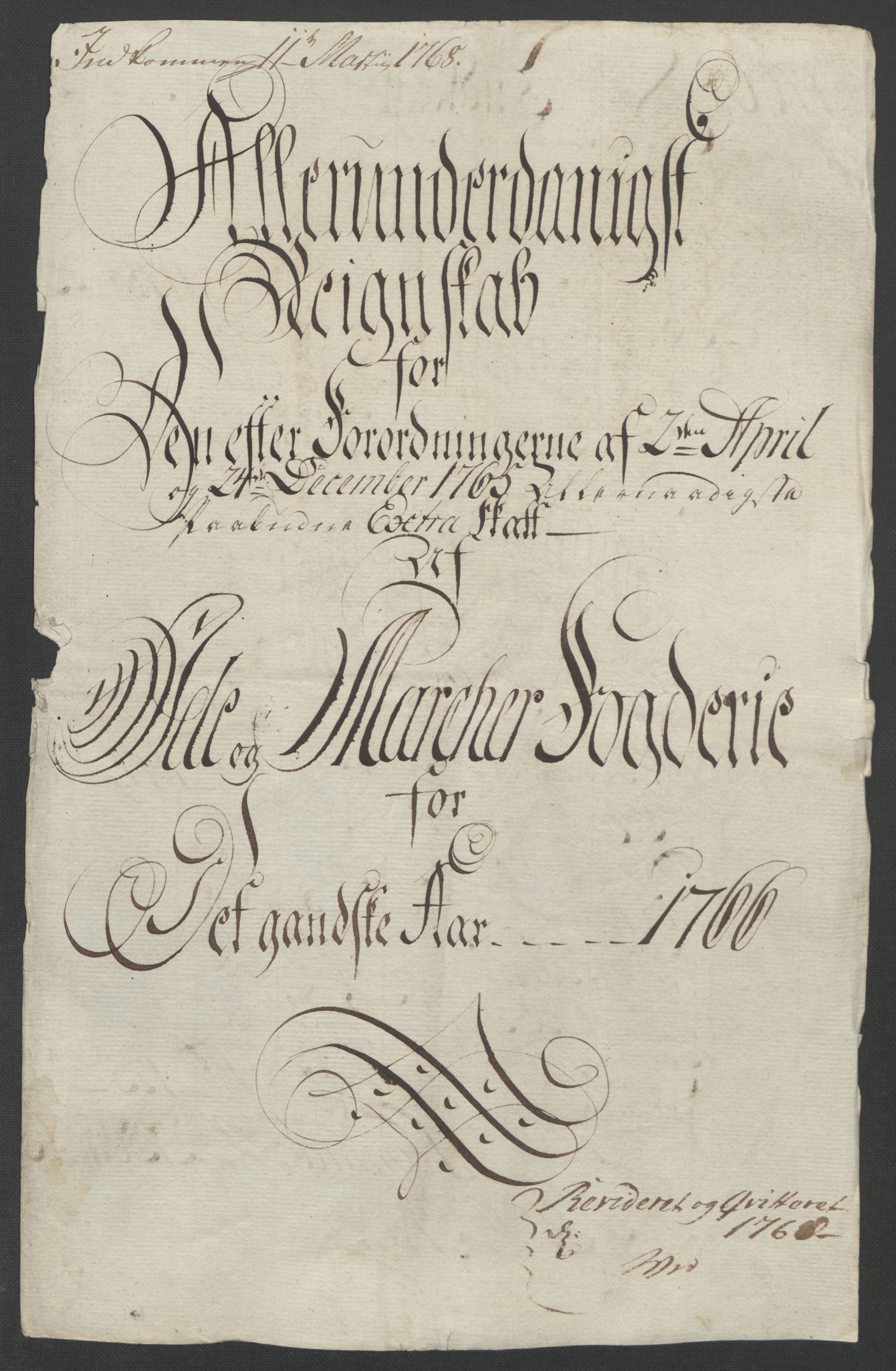 Rentekammeret inntil 1814, Reviderte regnskaper, Fogderegnskap, RA/EA-4092/R01/L0097: Ekstraskatten Idd og Marker, 1756-1767, p. 276