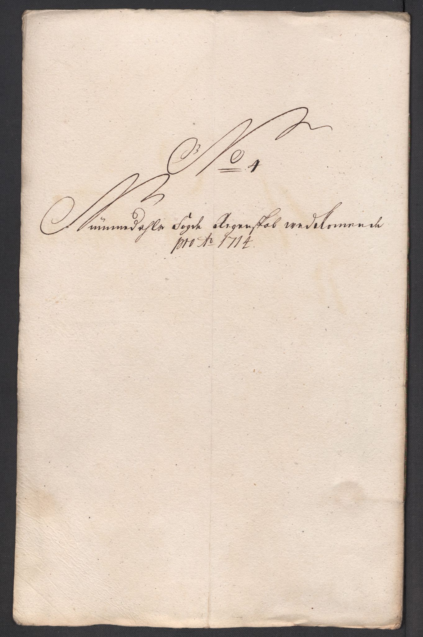 Rentekammeret inntil 1814, Reviderte regnskaper, Fogderegnskap, AV/RA-EA-4092/R64/L4435: Fogderegnskap Namdal, 1714, p. 107