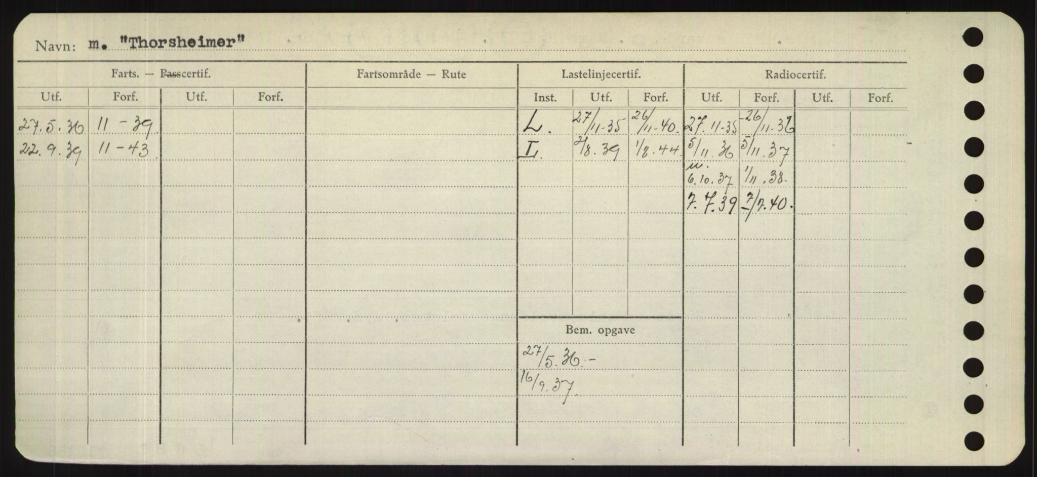 Sjøfartsdirektoratet med forløpere, Skipsmålingen, AV/RA-S-1627/H/Hd/L0038: Fartøy, T-Th, p. 764