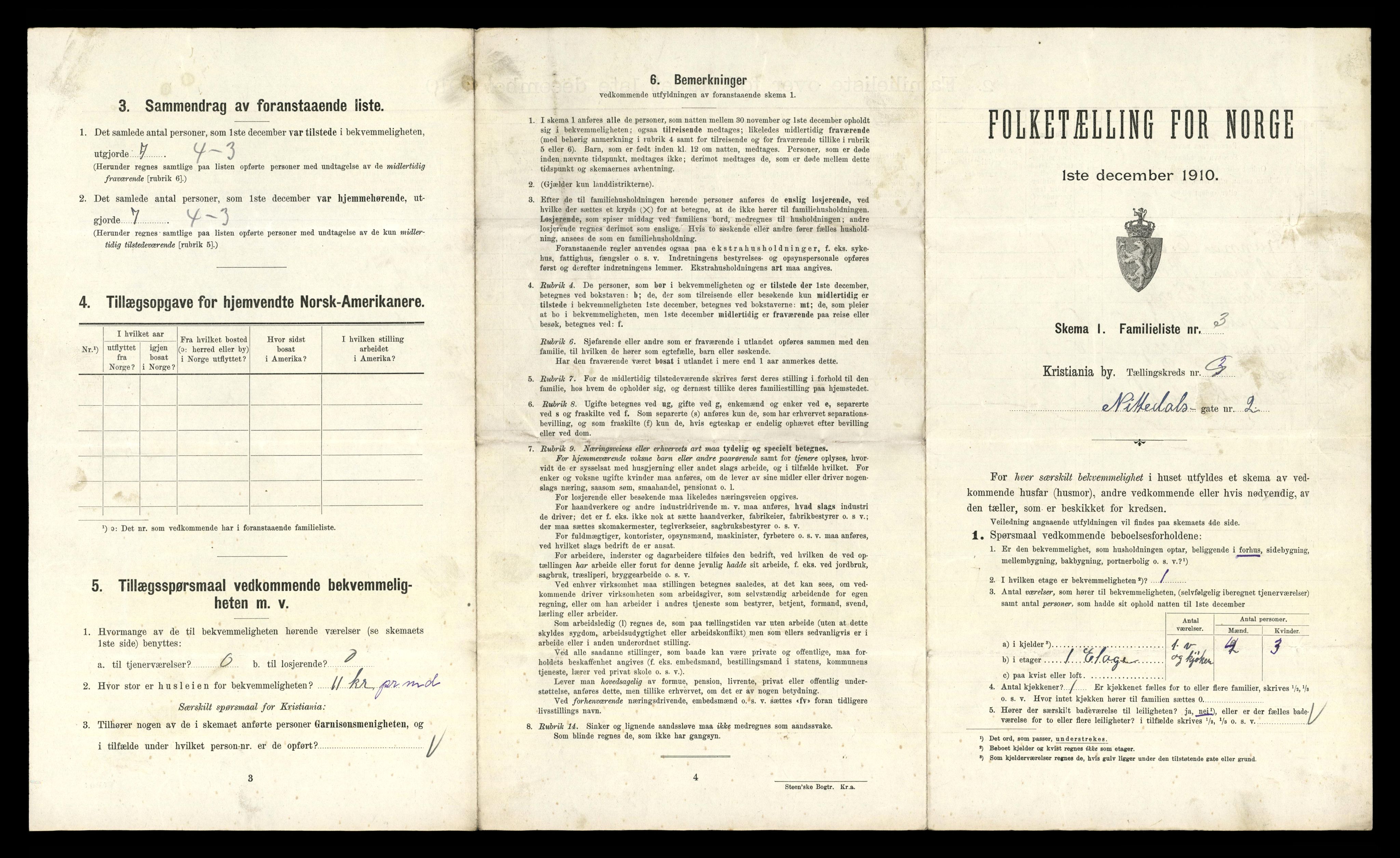 RA, 1910 census for Kristiania, 1910, p. 69381