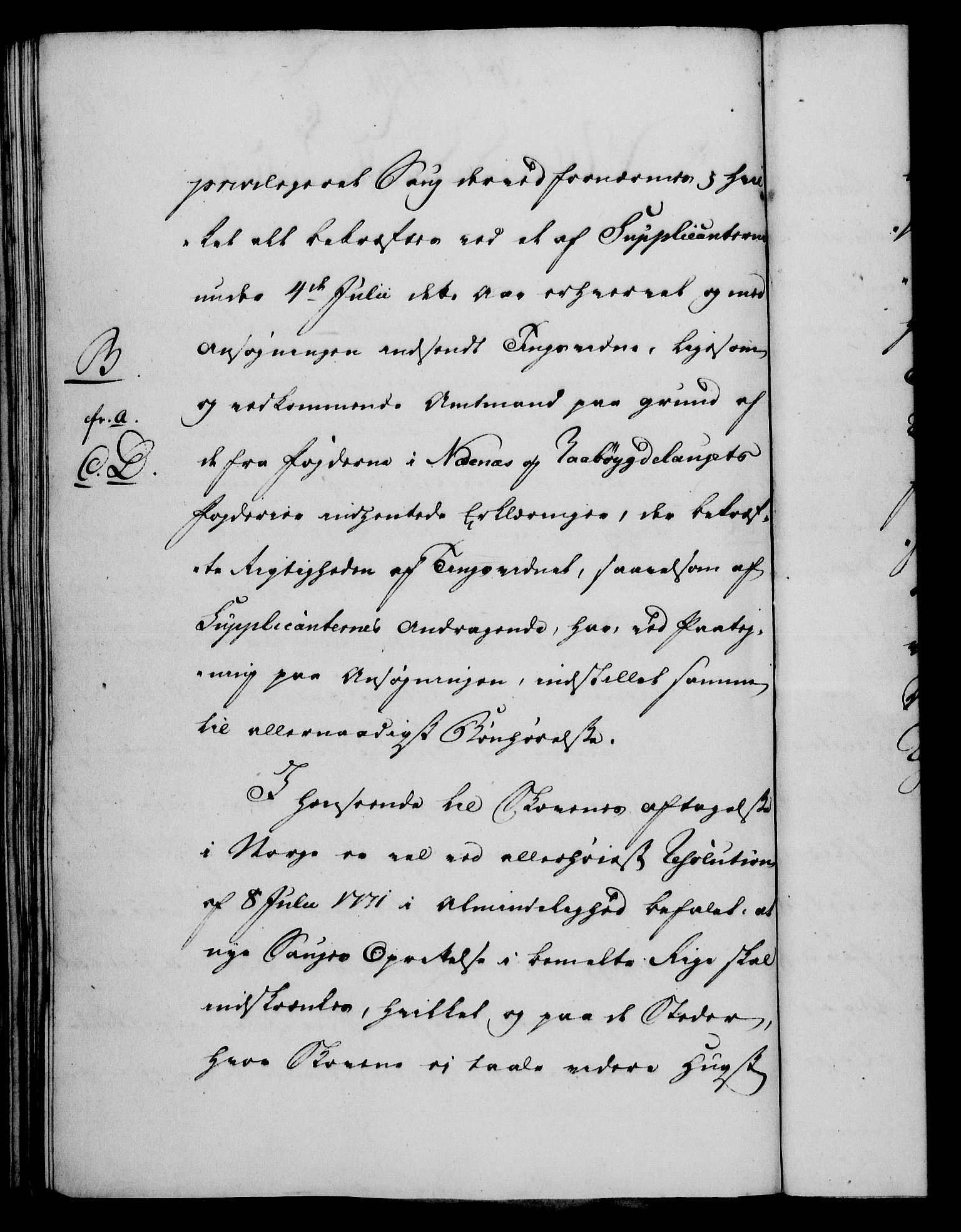 Rentekammeret, Kammerkanselliet, RA/EA-3111/G/Gf/Gfa/L0073: Norsk relasjons- og resolusjonsprotokoll (merket RK 52.73), 1791, p. 440
