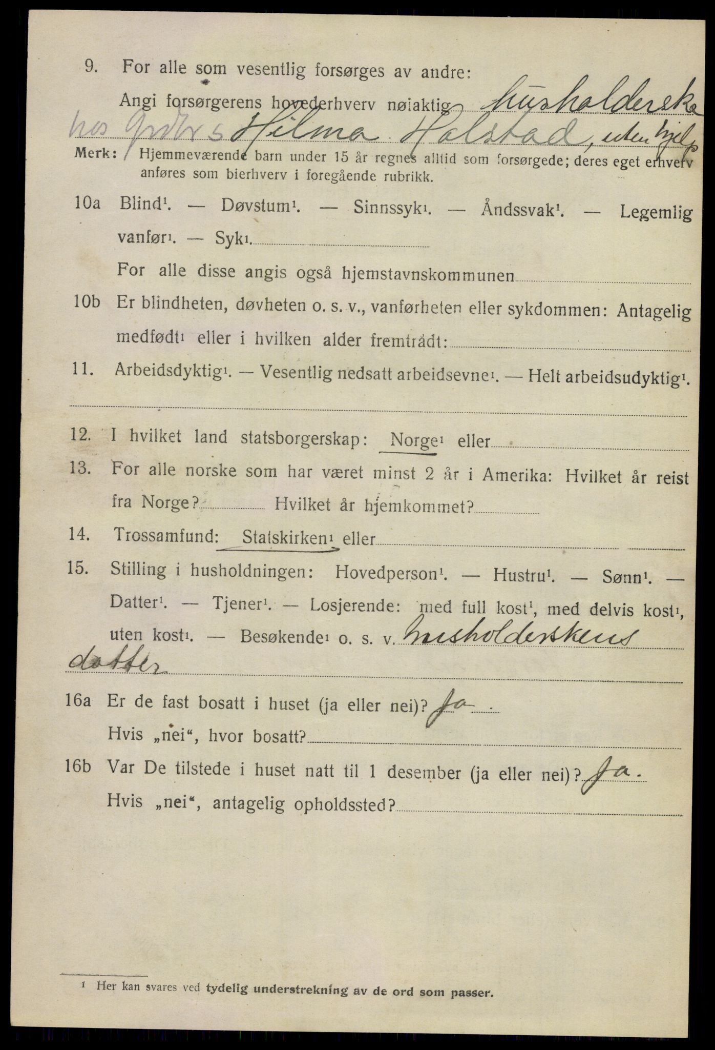 SAO, 1920 census for Enebakk, 1920, p. 4704