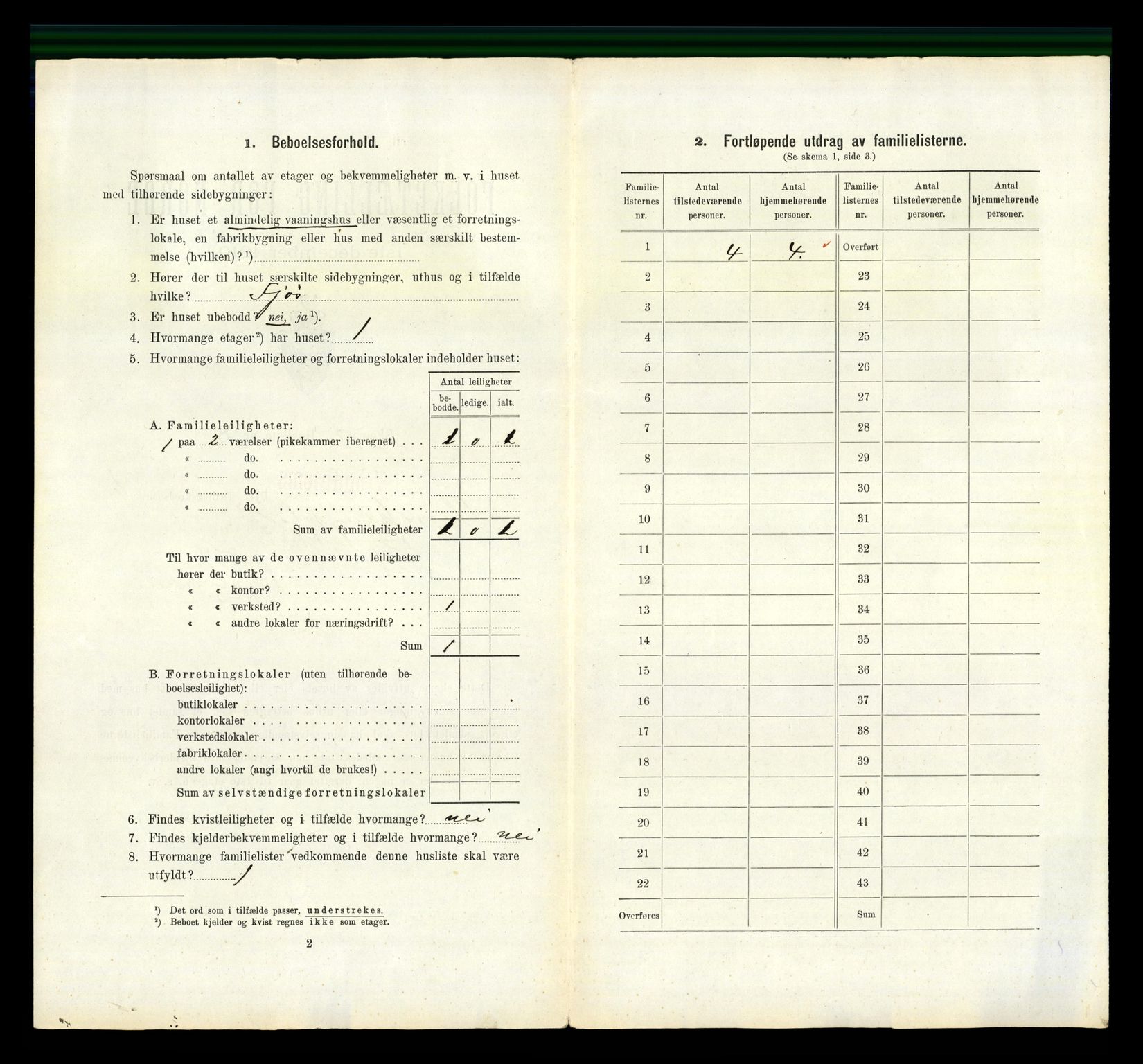 RA, 1910 census for Trondheim, 1910, p. 324