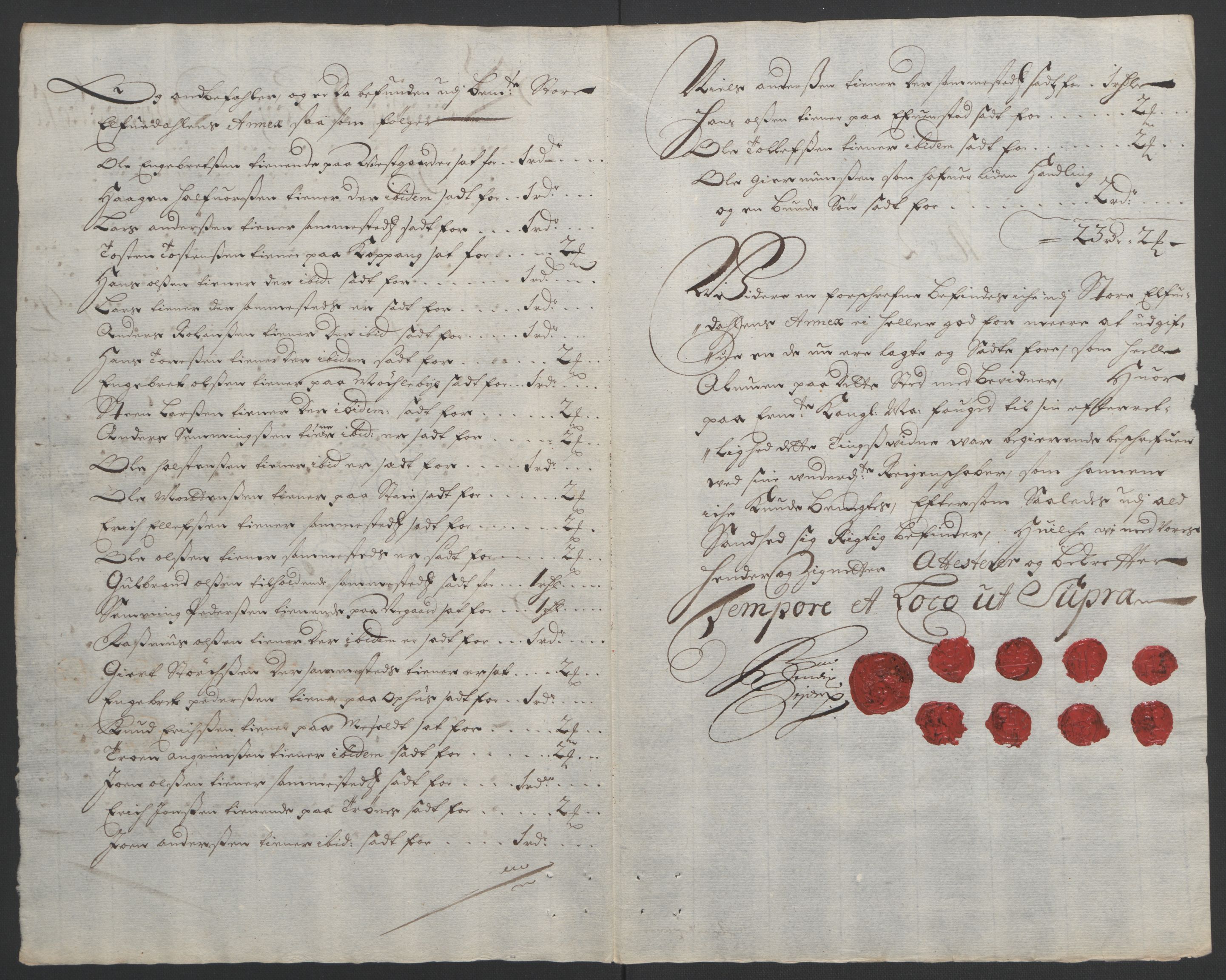 Rentekammeret inntil 1814, Reviderte regnskaper, Fogderegnskap, AV/RA-EA-4092/R13/L0832: Fogderegnskap Solør, Odal og Østerdal, 1694, p. 281