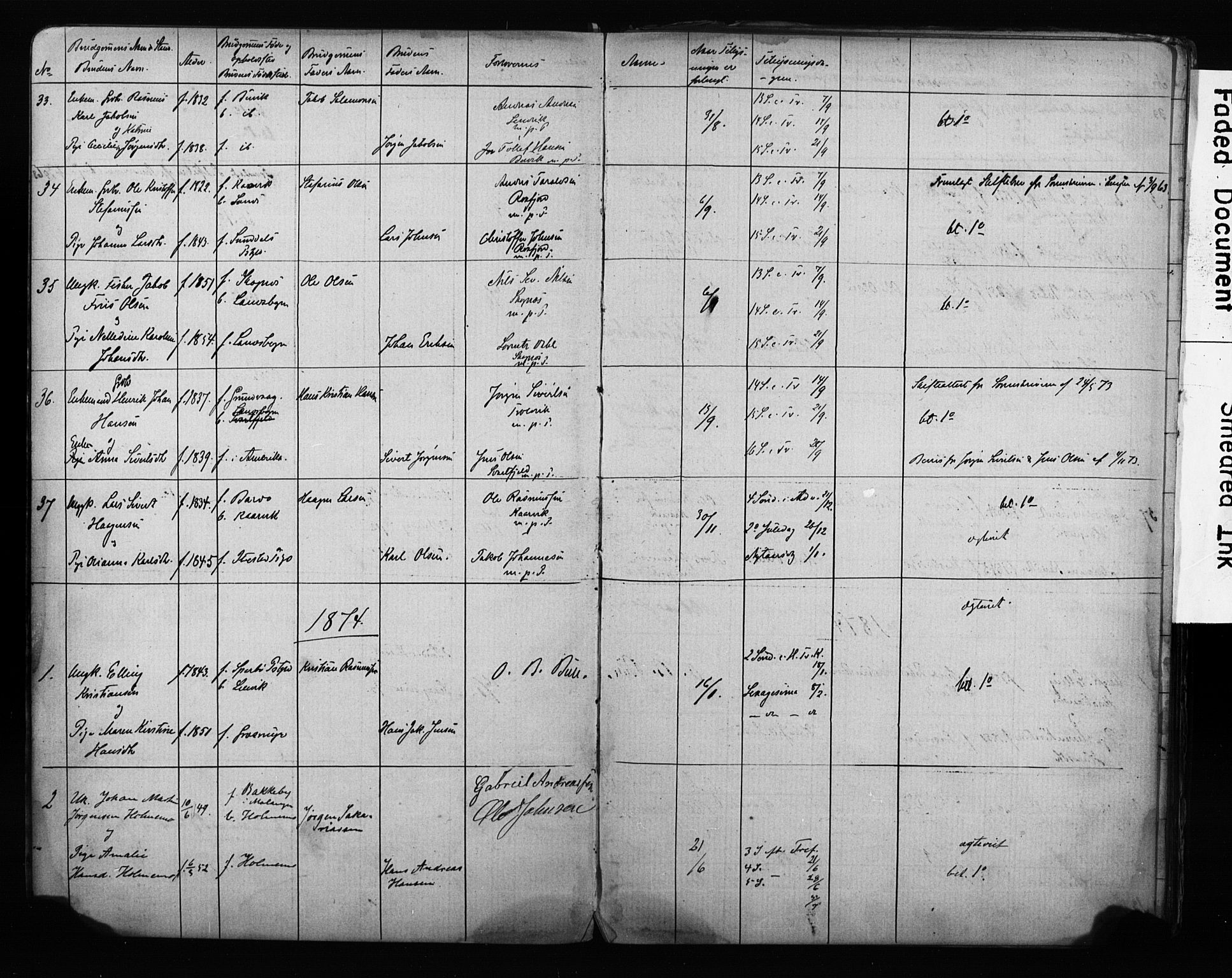 Lenvik sokneprestembete, SATØ/S-1310/I/Ie/L0095: Banns register no. 95, 1868-1890