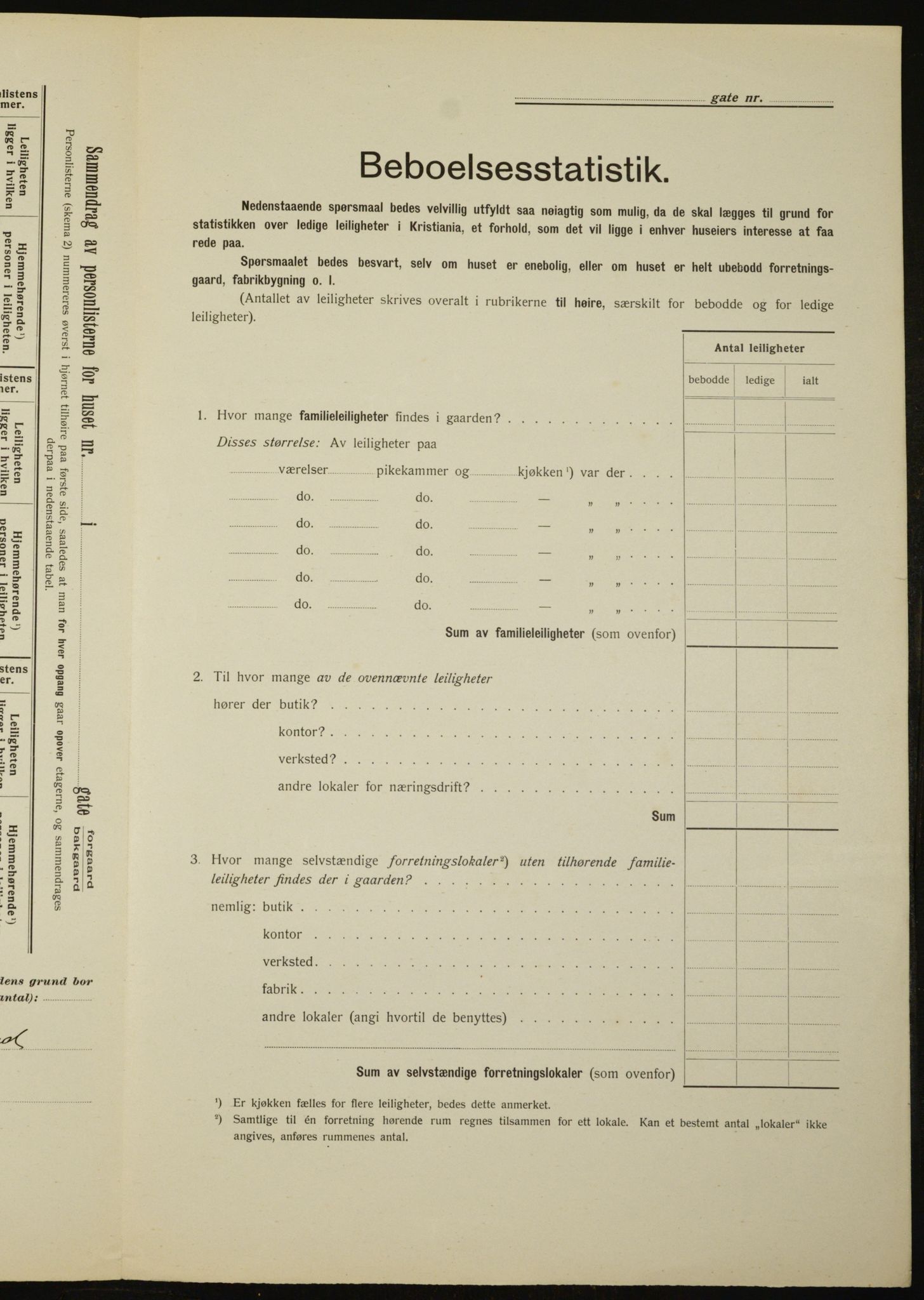 OBA, Municipal Census 1912 for Kristiania, 1912, p. 44360
