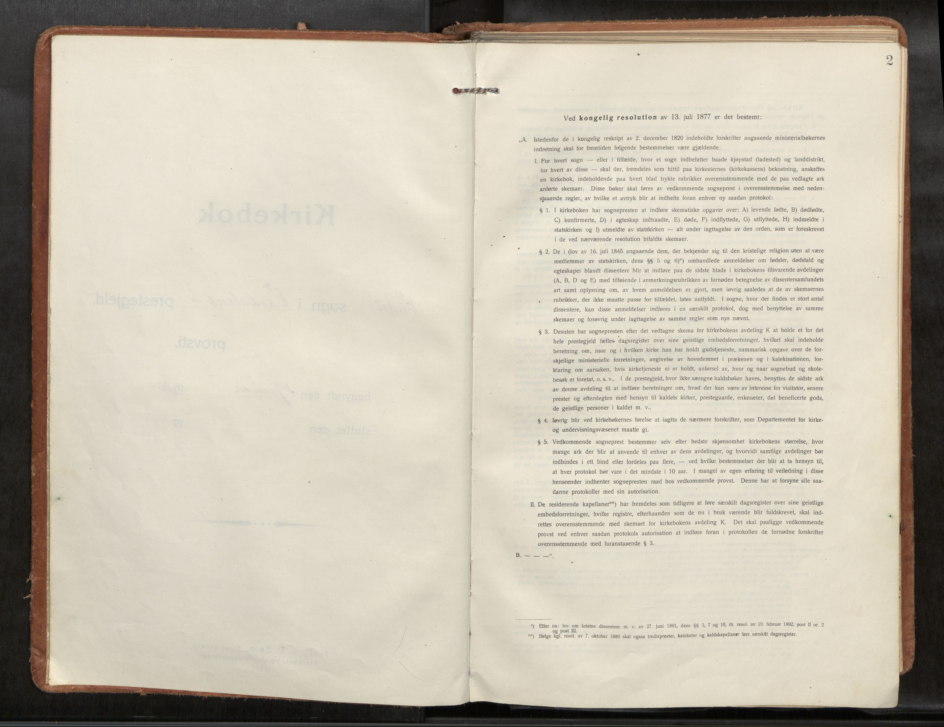 Verdal sokneprestkontor, SAT/A-1156/2/H/Haa/L0004: Parish register (official) no. 4, 1916-1928, p. 2