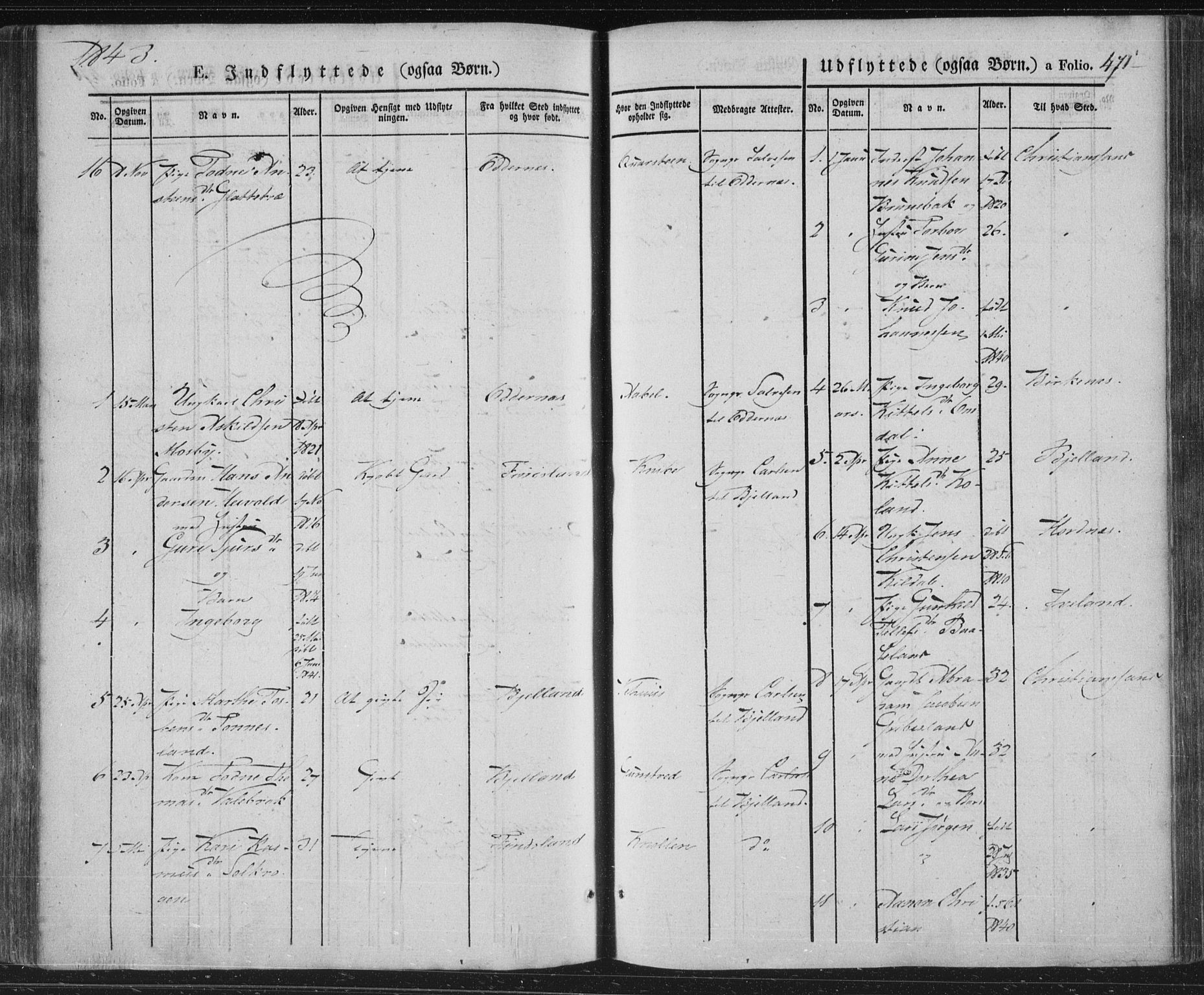 Vennesla sokneprestkontor, AV/SAK-1111-0045/Fa/Fac/L0004: Parish register (official) no. A 4, 1834-1855, p. 471