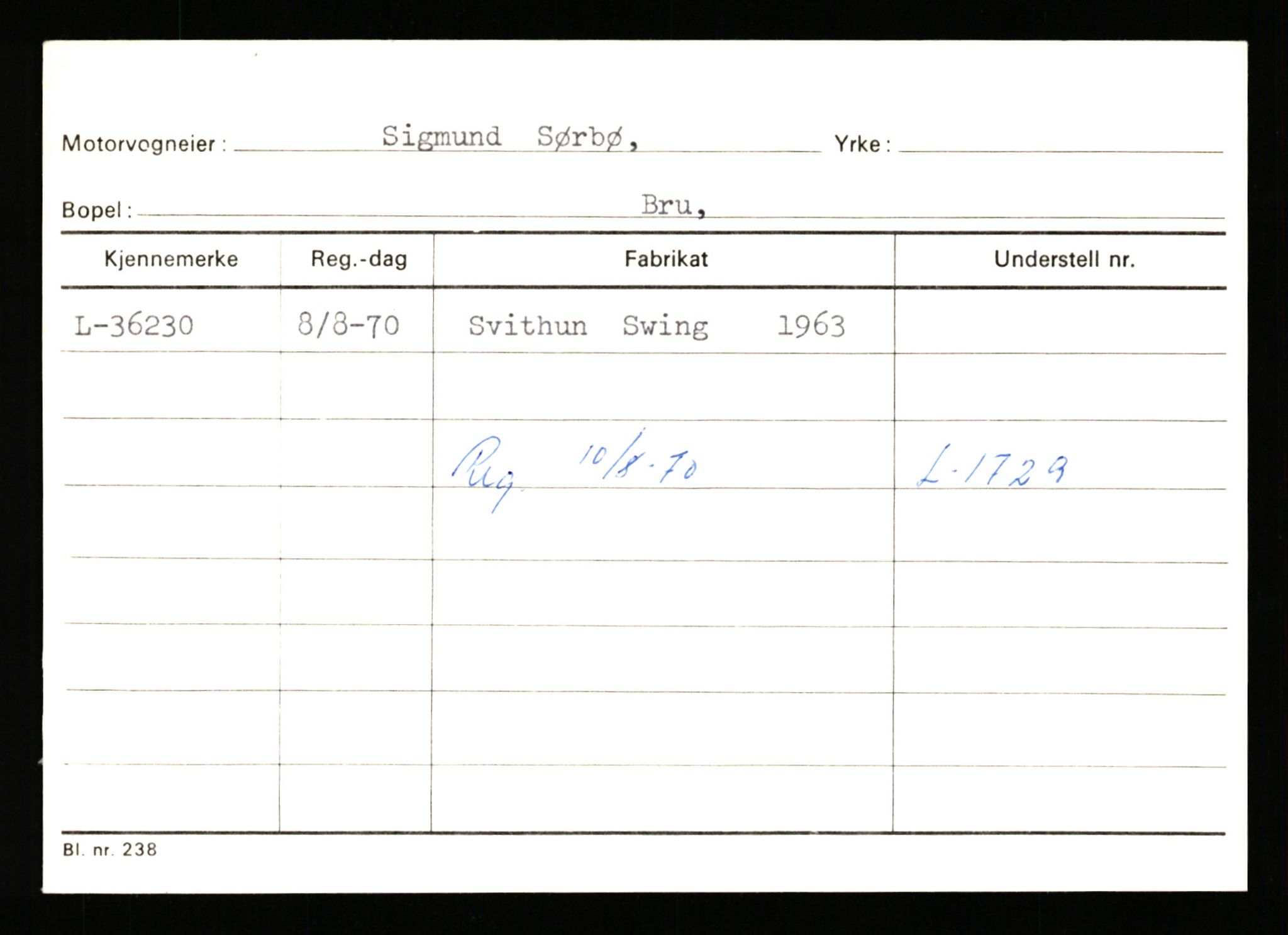 Stavanger trafikkstasjon, AV/SAST-A-101942/0/G/L0006: Registreringsnummer: 34250 - 49007, 1930-1971, p. 601