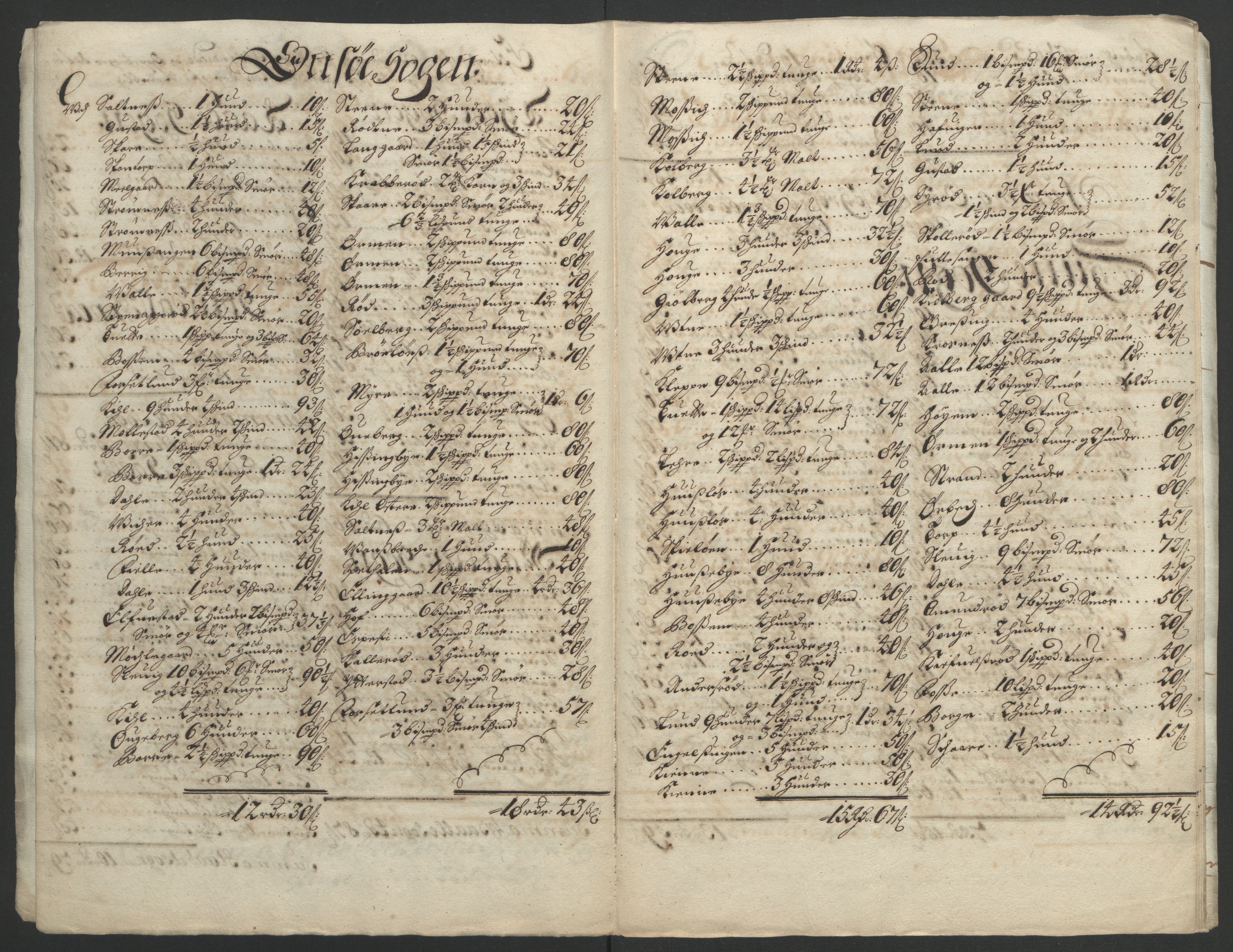 Rentekammeret inntil 1814, Reviderte regnskaper, Fogderegnskap, AV/RA-EA-4092/R03/L0121: Fogderegnskap Onsøy, Tune, Veme og Åbygge fogderi, 1694, p. 232