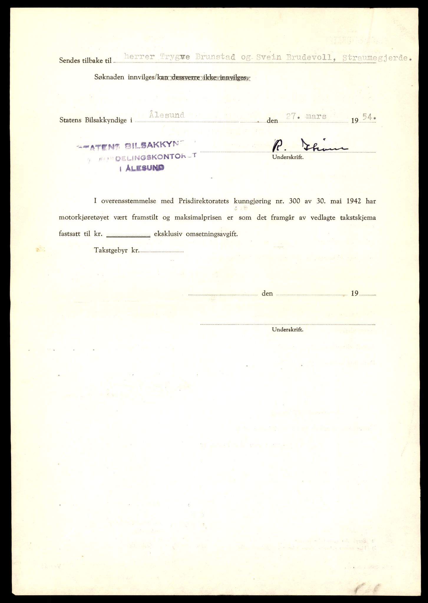 Møre og Romsdal vegkontor - Ålesund trafikkstasjon, AV/SAT-A-4099/F/Fe/L0045: Registreringskort for kjøretøy T 14320 - T 14444, 1927-1998, p. 1424