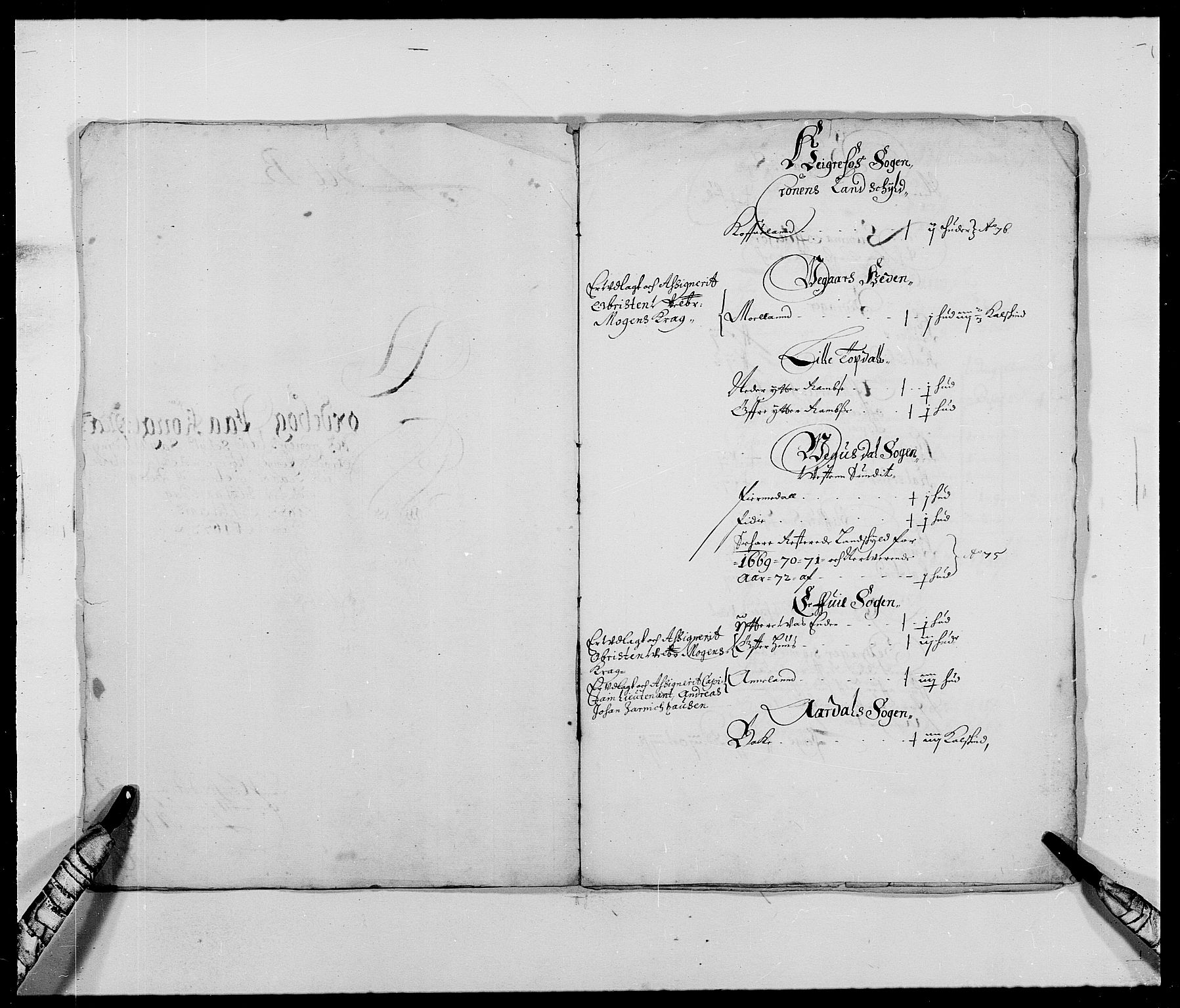 Rentekammeret inntil 1814, Reviderte regnskaper, Fogderegnskap, AV/RA-EA-4092/R40/L2433: Fogderegnskap Råbyggelag, 1671-1674, p. 98