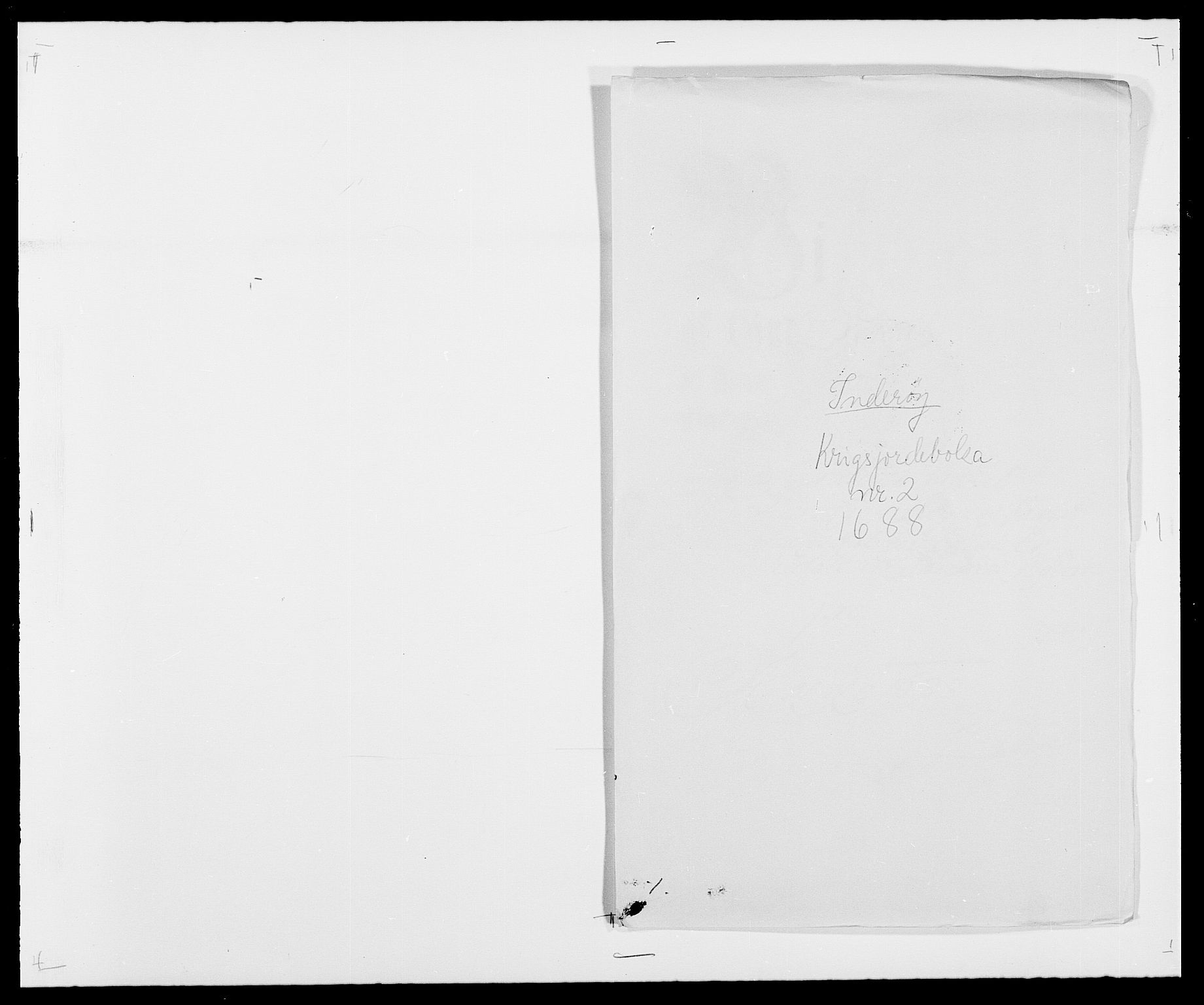 Rentekammeret inntil 1814, Reviderte regnskaper, Fogderegnskap, RA/EA-4092/R63/L4306: Fogderegnskap Inderøy, 1687-1689, p. 363