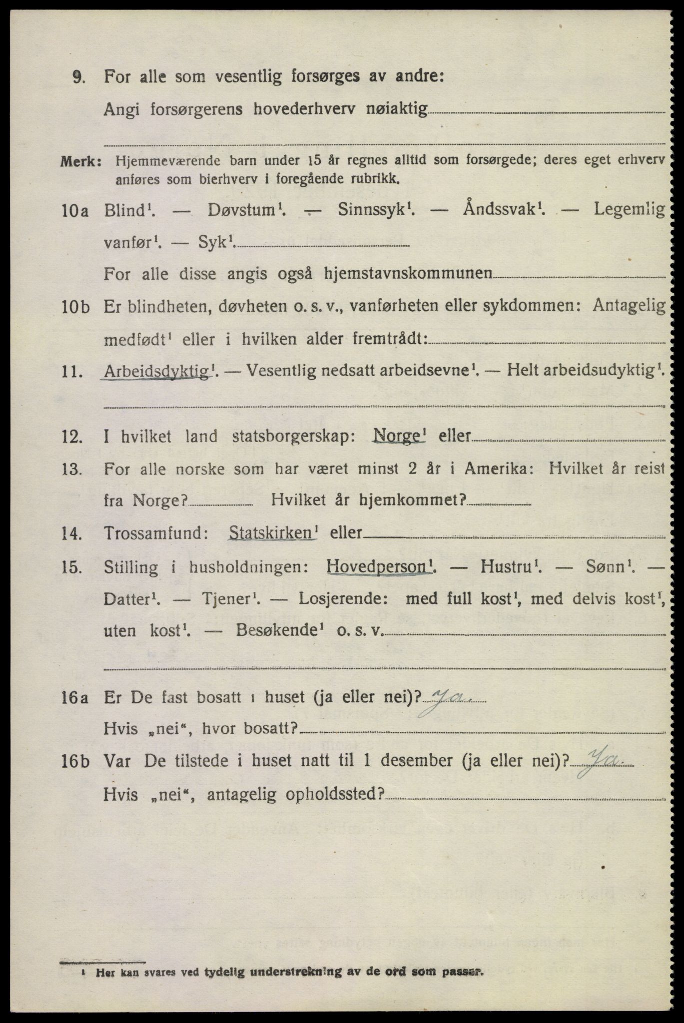 SAKO, 1920 census for Bø (Telemark), 1920, p. 6553