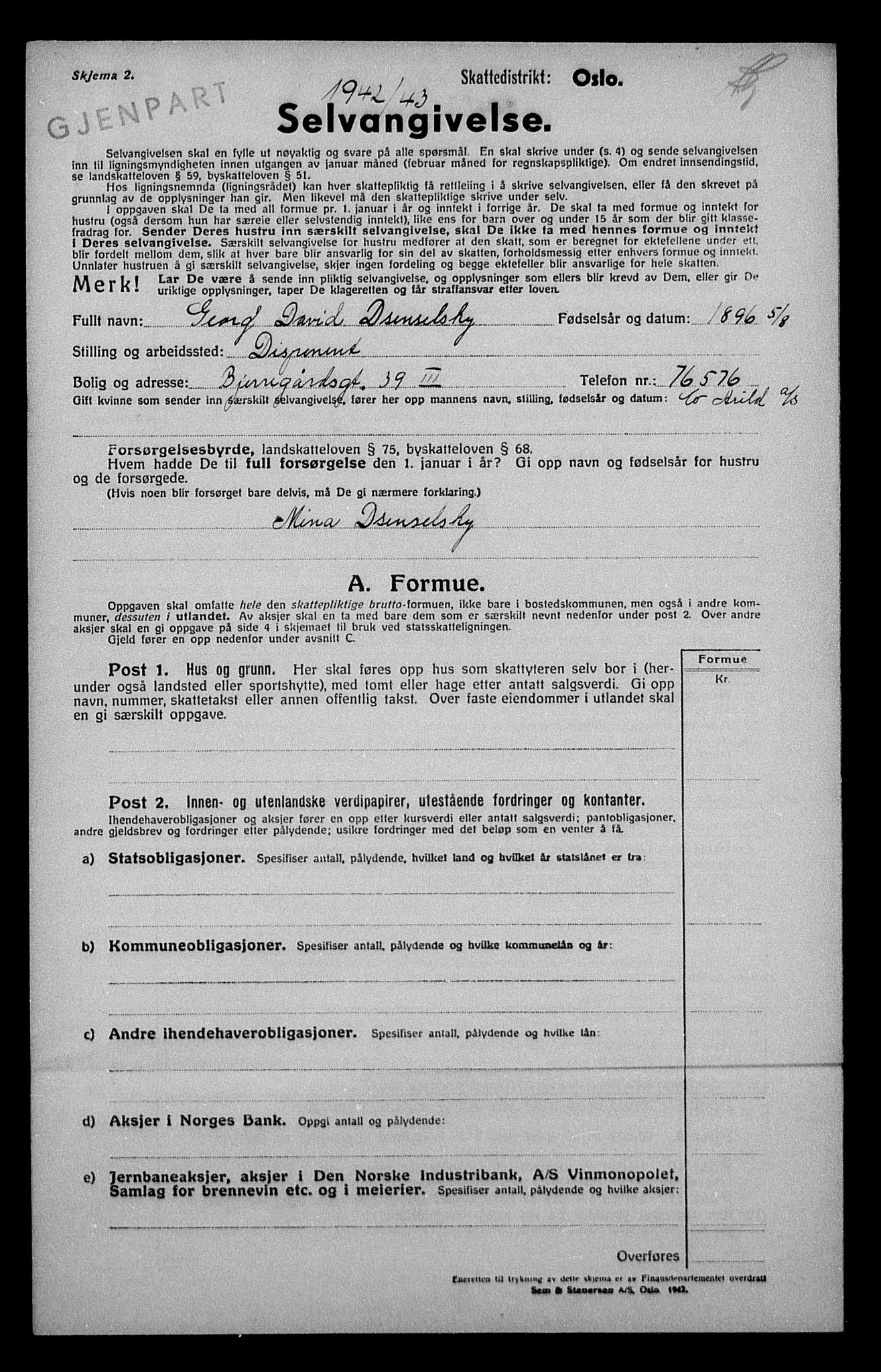 Justisdepartementet, Tilbakeføringskontoret for inndratte formuer, AV/RA-S-1564/H/Hc/Hcc/L0931: --, 1945-1947, p. 344