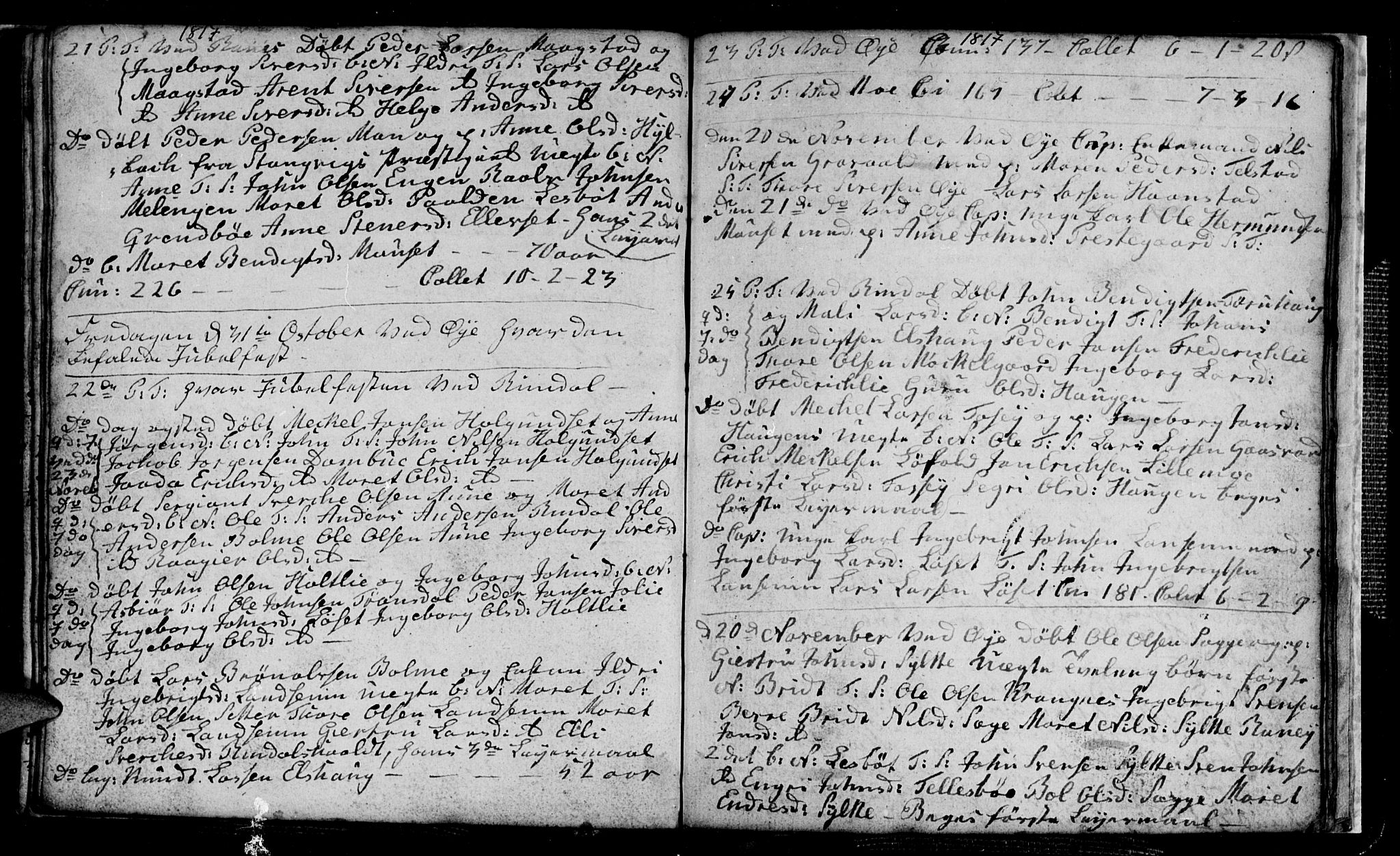 Ministerialprotokoller, klokkerbøker og fødselsregistre - Møre og Romsdal, AV/SAT-A-1454/595/L1049: Parish register (copy) no. 595C01, 1805-1819, p. 108