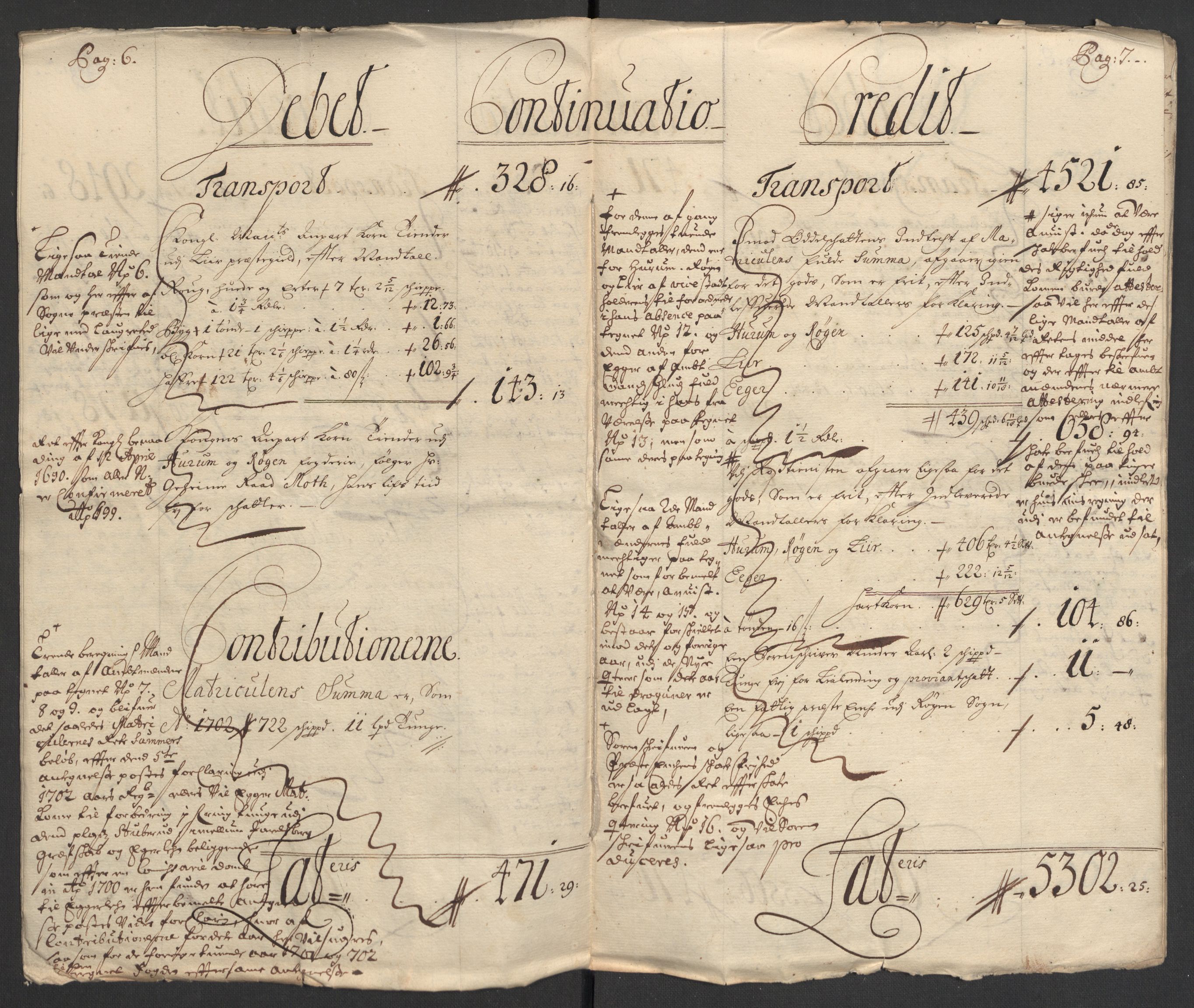 Rentekammeret inntil 1814, Reviderte regnskaper, Fogderegnskap, AV/RA-EA-4092/R30/L1699: Fogderegnskap Hurum, Røyken, Eiker og Lier, 1703, p. 6